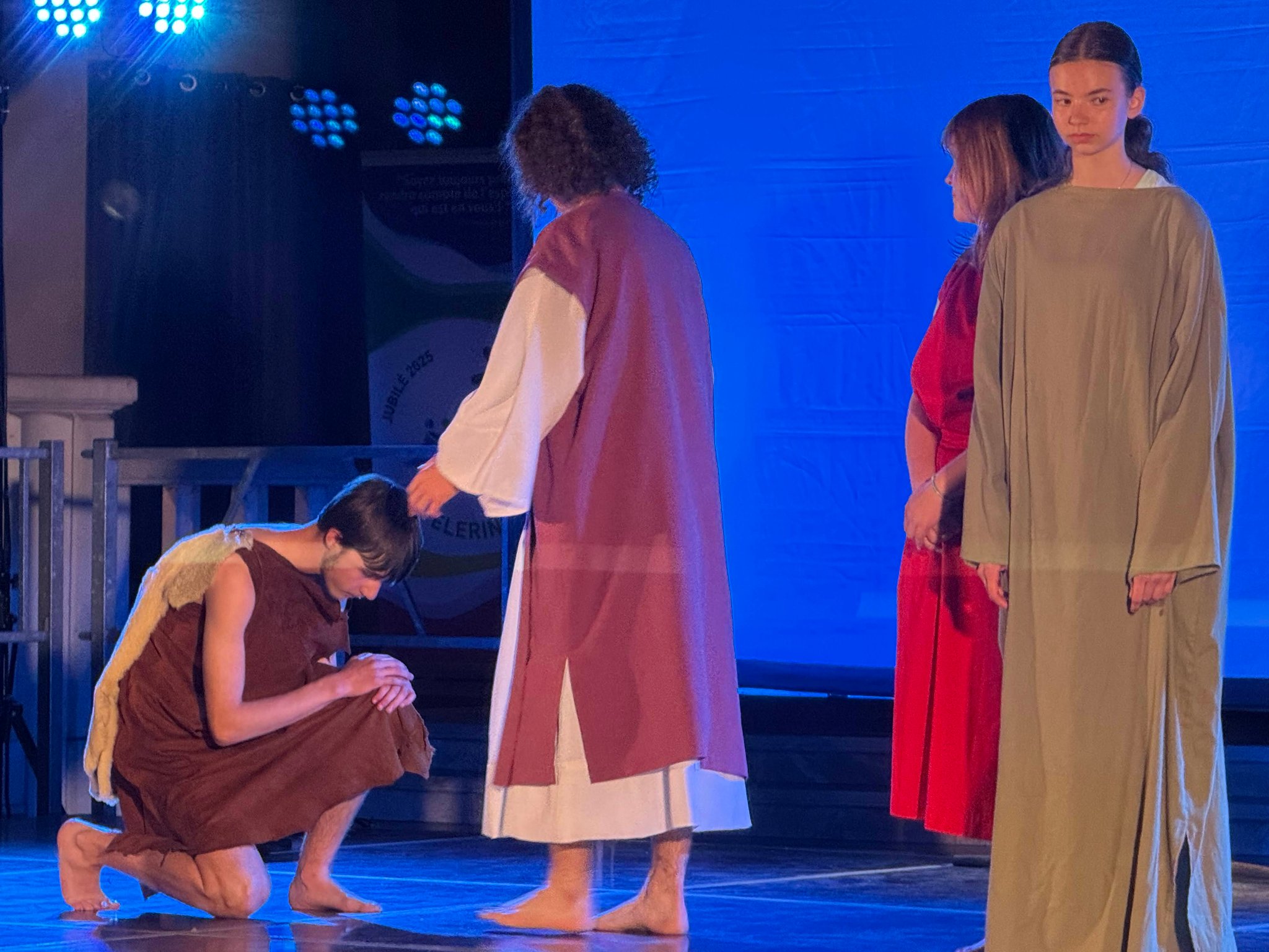 Le baptème de Jésus - (c) communauté de paroisses de Saint Joseph