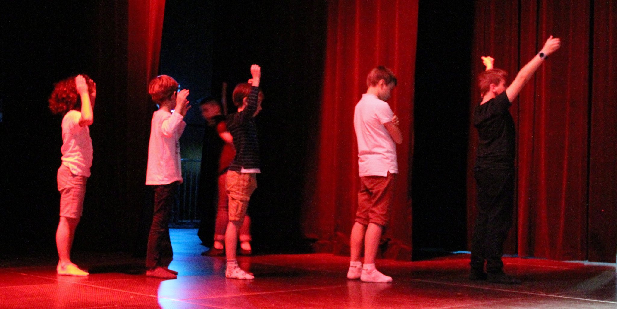 Les répétitions sur scène (c) Père Serge