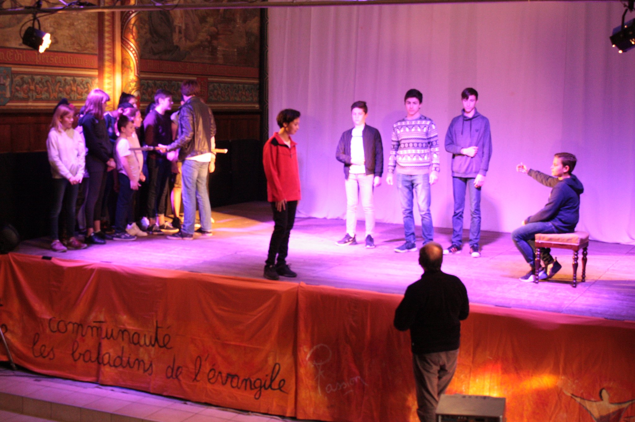 La répétition générale - (c) JDR