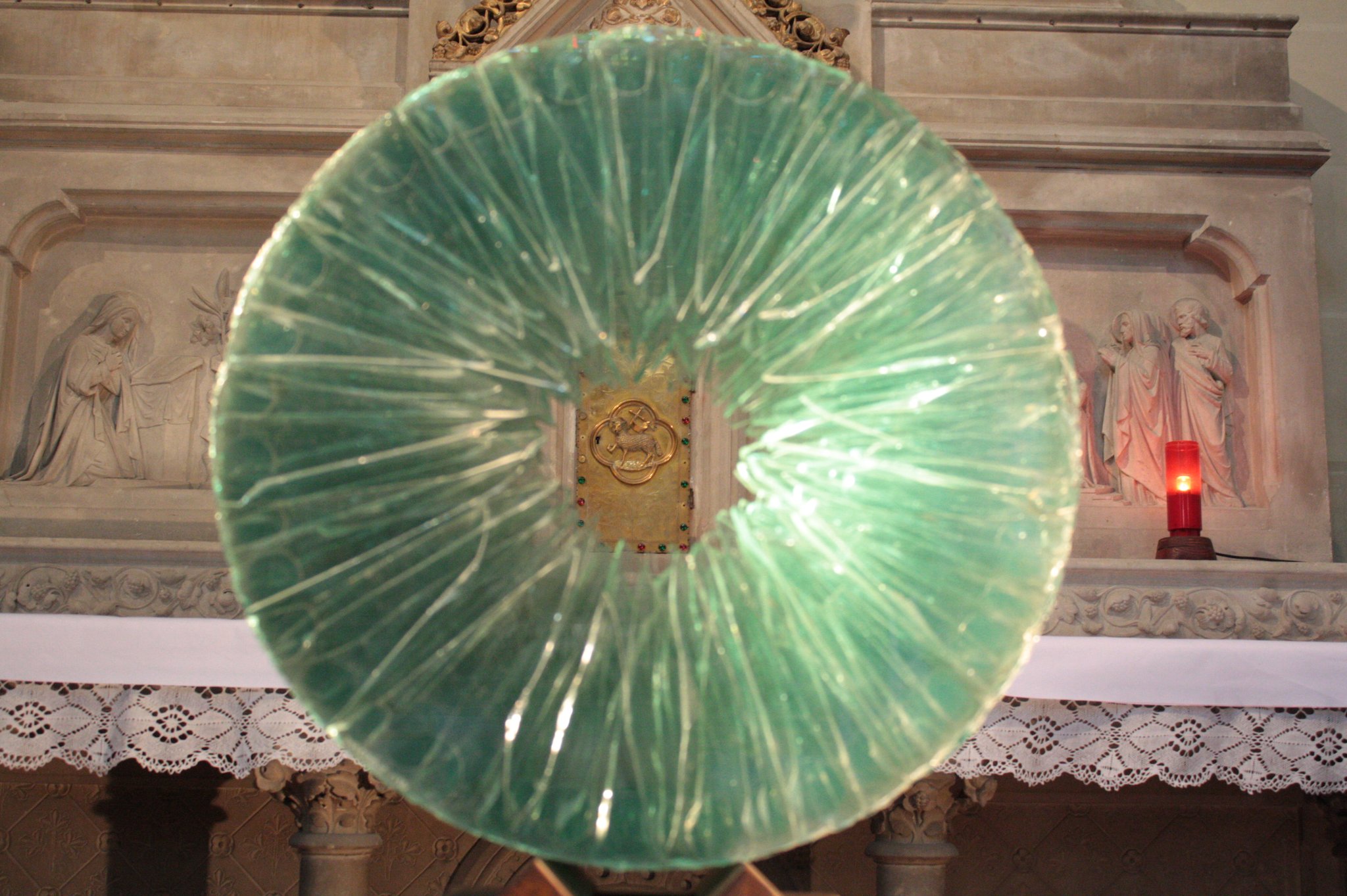 Le Saint Sacrement - oeuvre de l'artiste Marcoville - (c) JDR