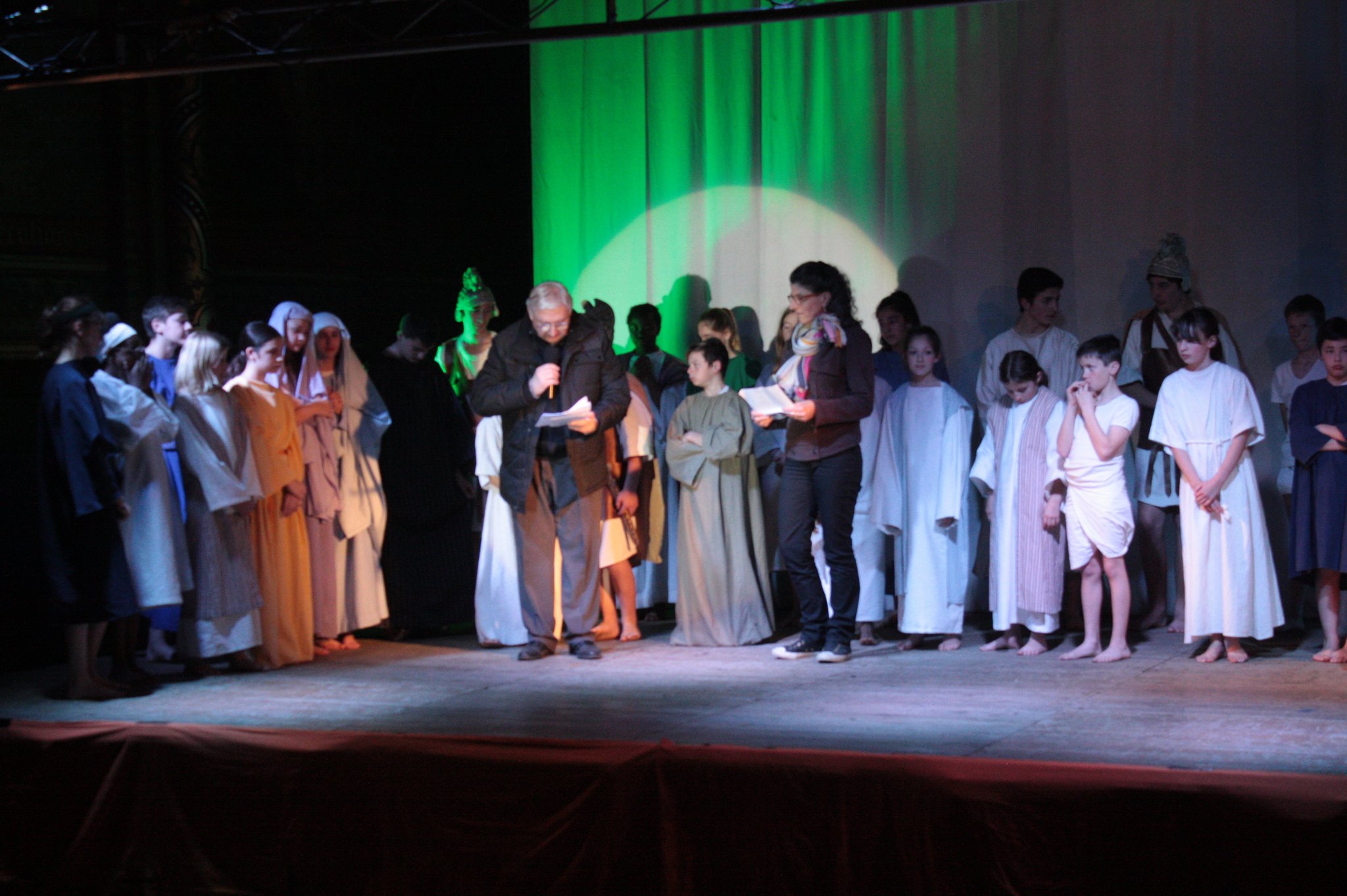 Les remerciements du Père Vasseur - (c) JDR