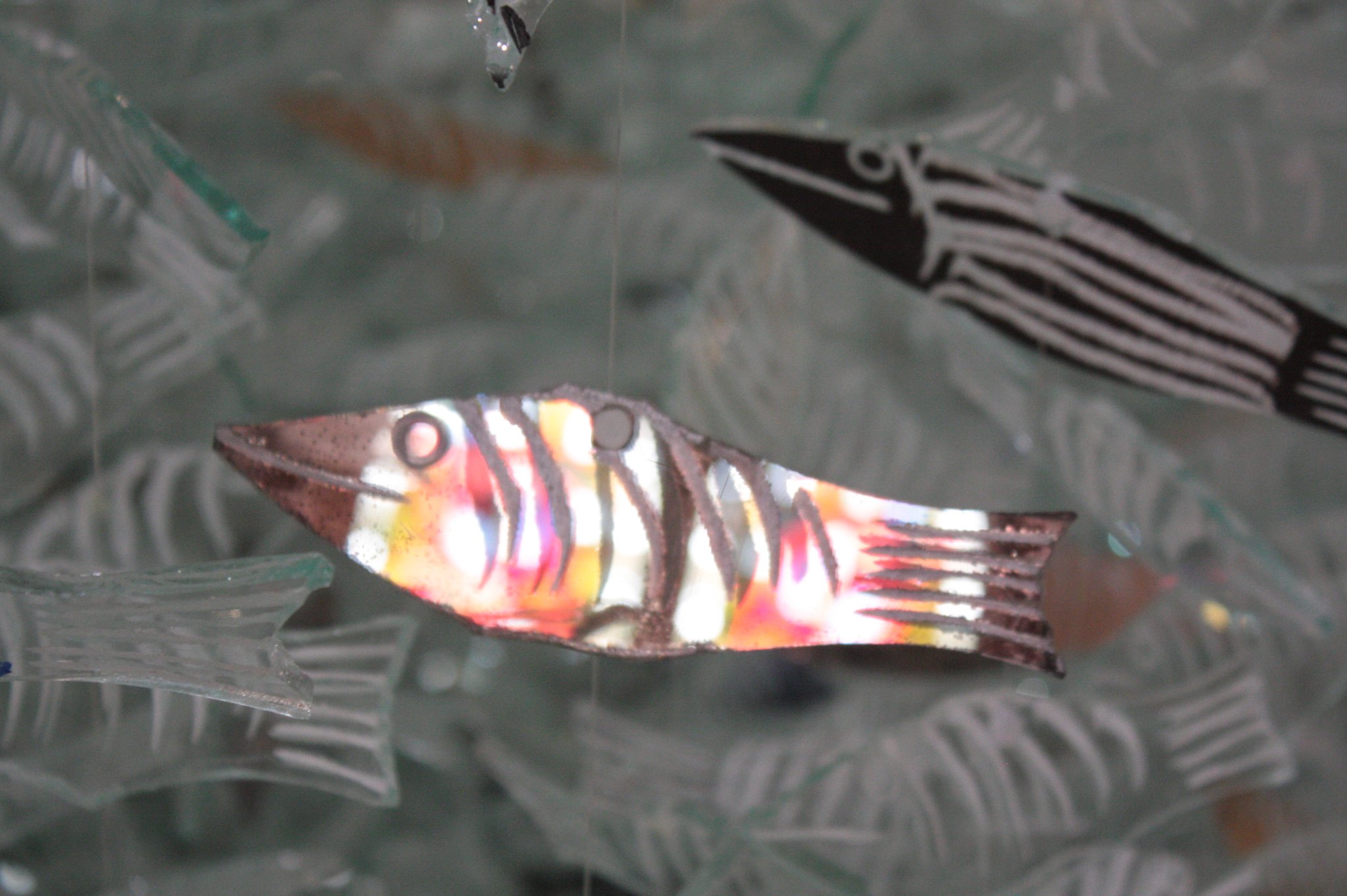 Les poissons - oeuvre de l'artiste Marcoville - (c) JDR