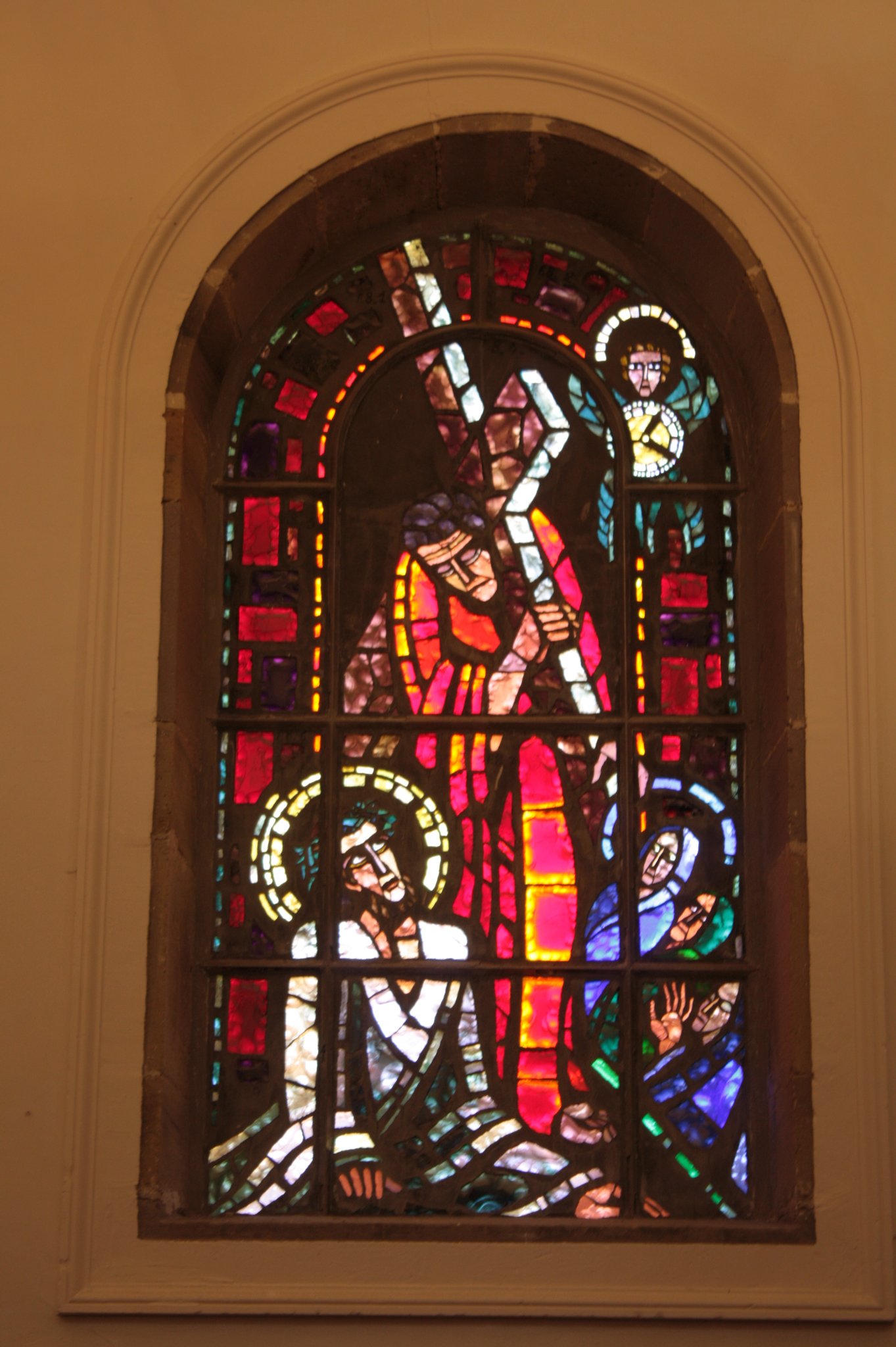 Vitrail : le chemin de croix - © JDR