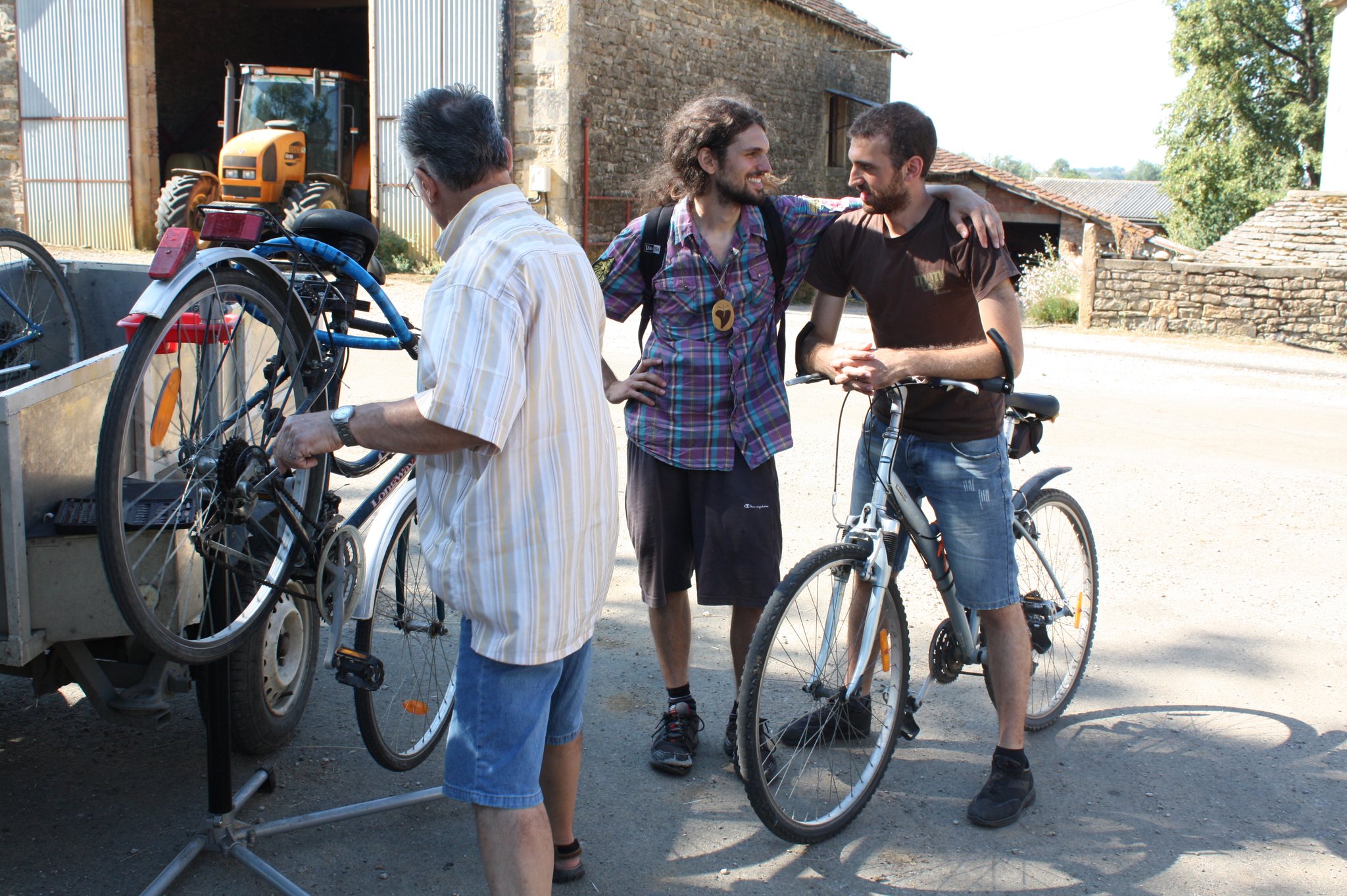 Lun. 6 août 2018 :  de St Peyronis à Puylagarde. Halte à Majac