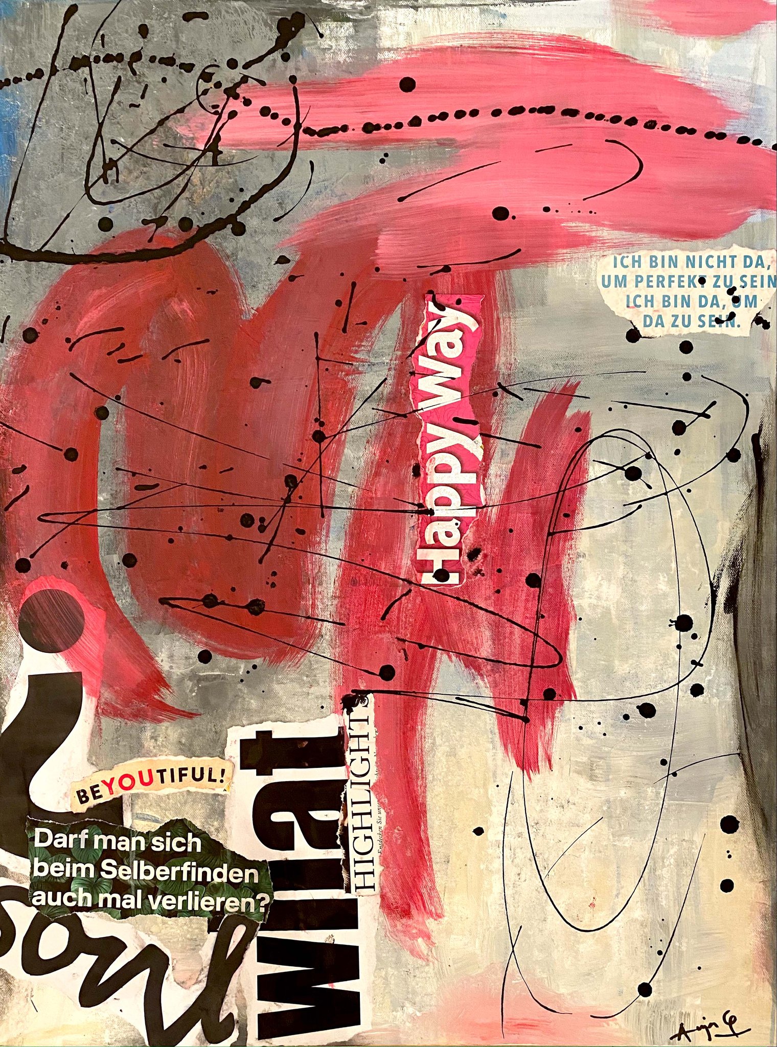 WAY   Acryl auf Leinwand 80 x 60