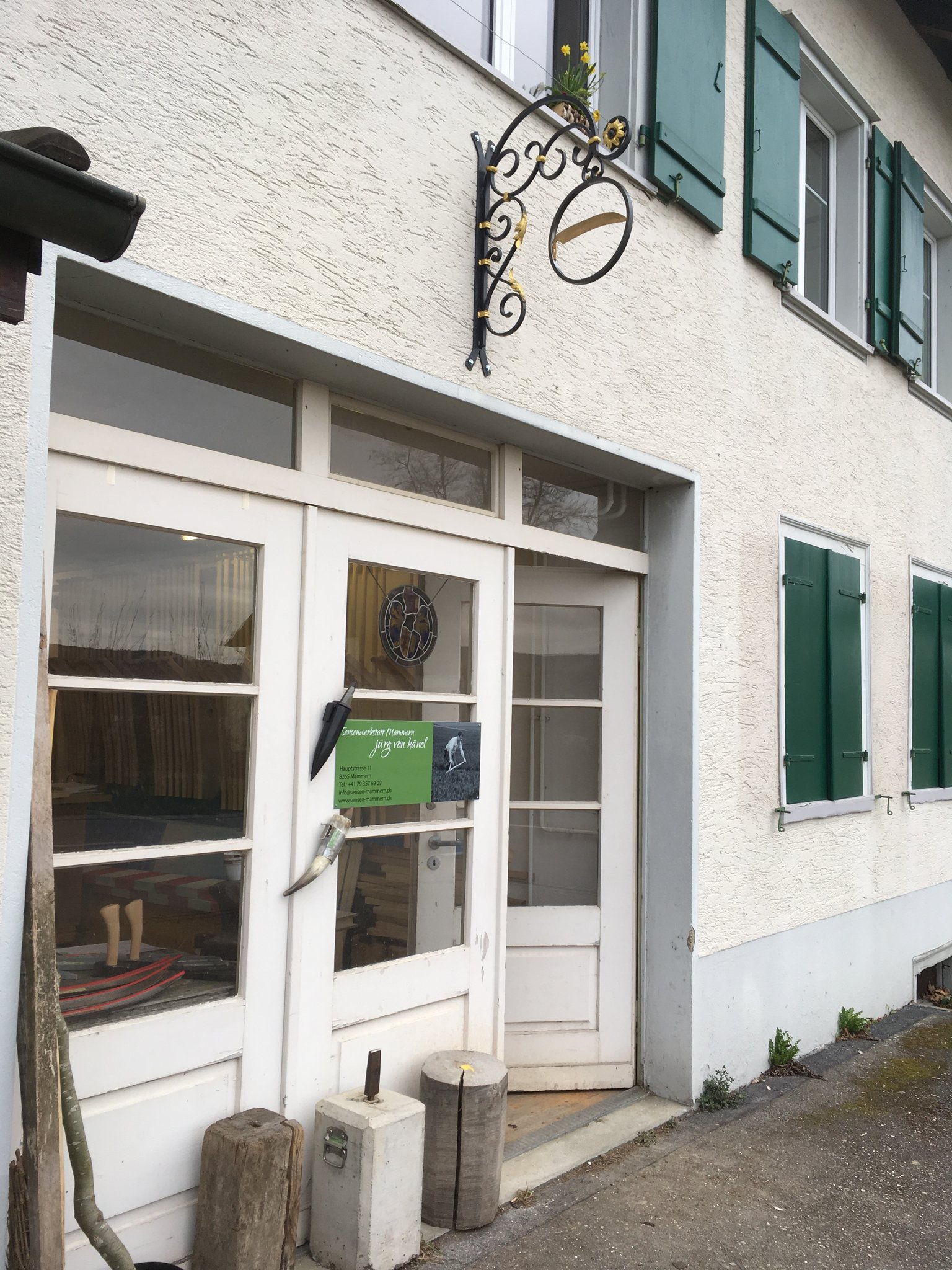 Qualität die Freude bereitet, natürlich aus der Sensenwerkstatt Mammern