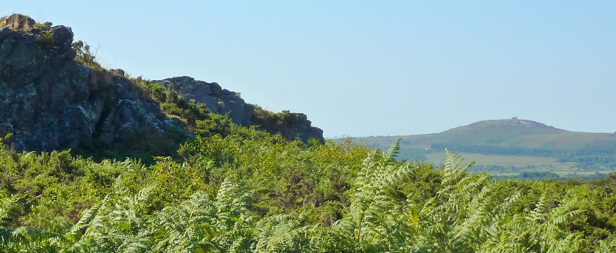 Botmeur : Vue sur le Mont Saint Michel