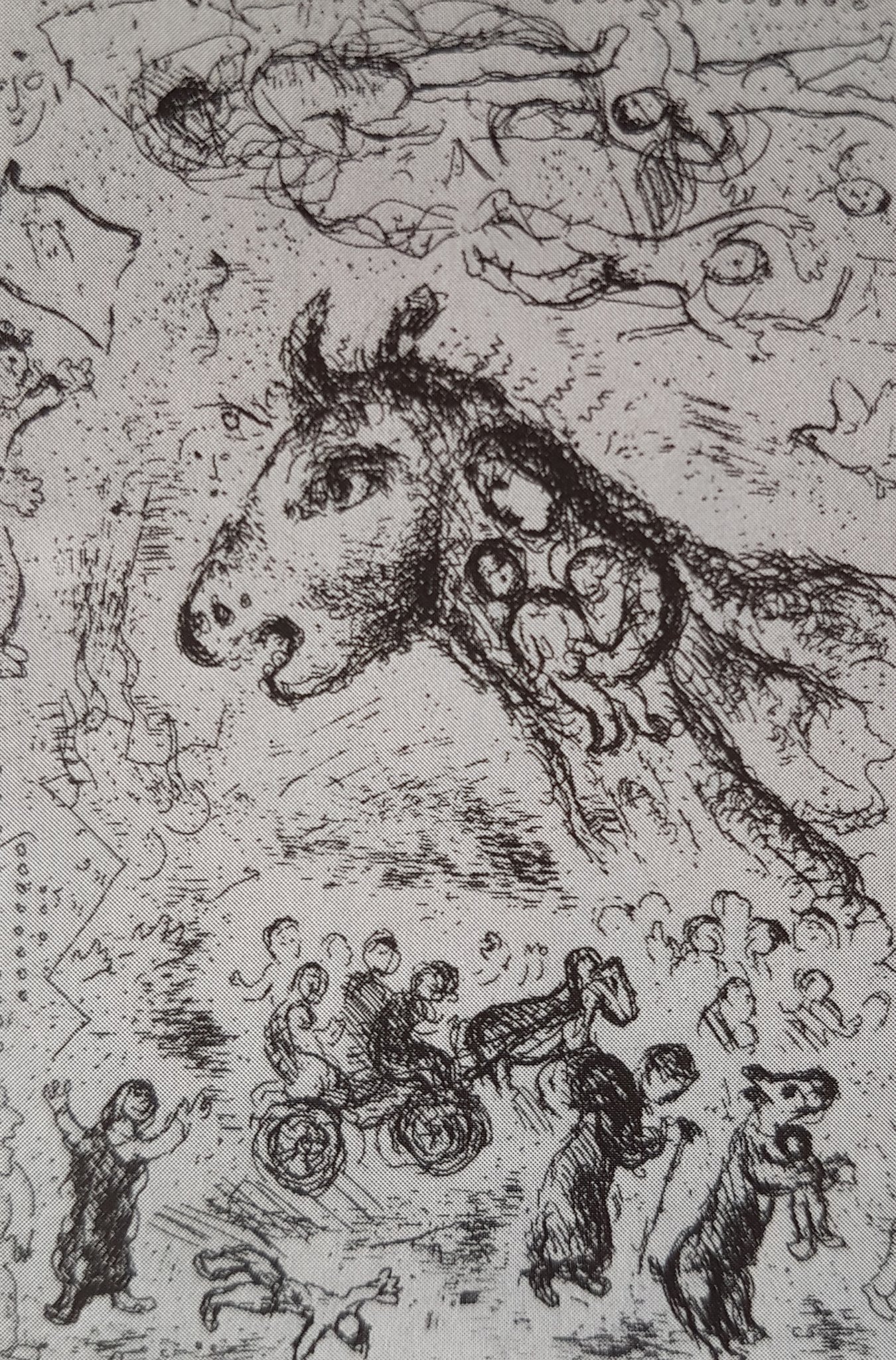 W.105 from Lettre à Marc Chagall PC.076 (1969) 