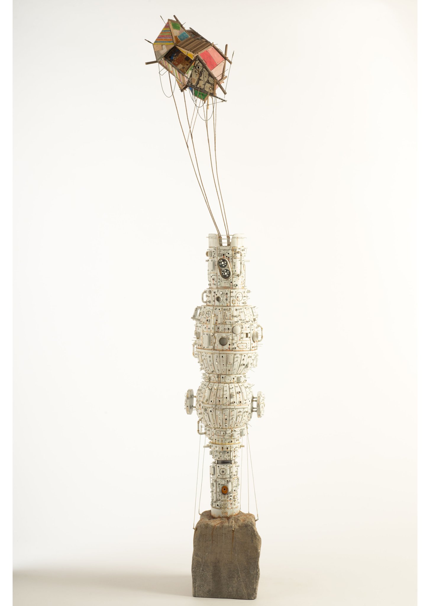 Contact - Technique mixte - 114x24x19cm