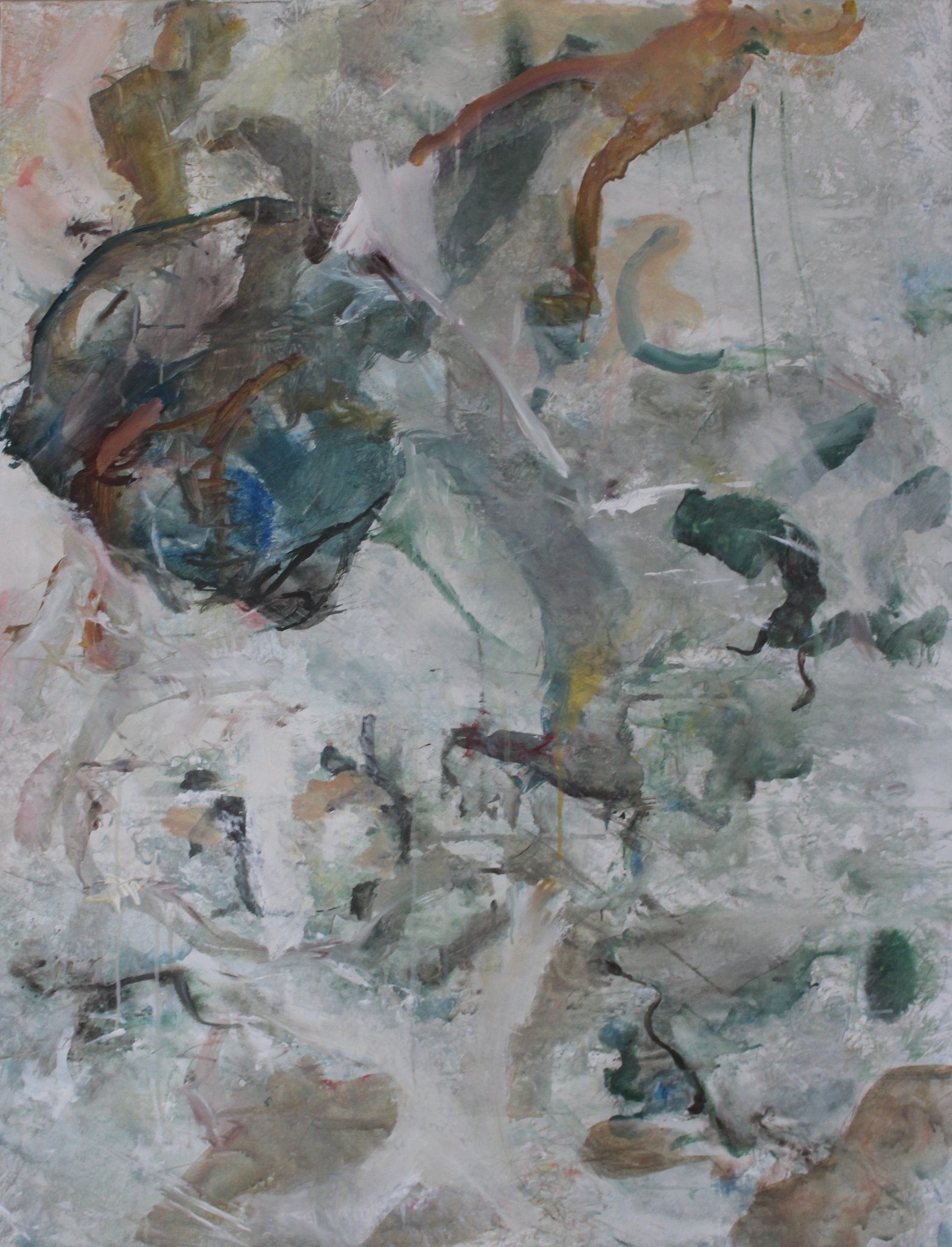 Ou es-tu - Acrylique sur toile - 89x116 cm