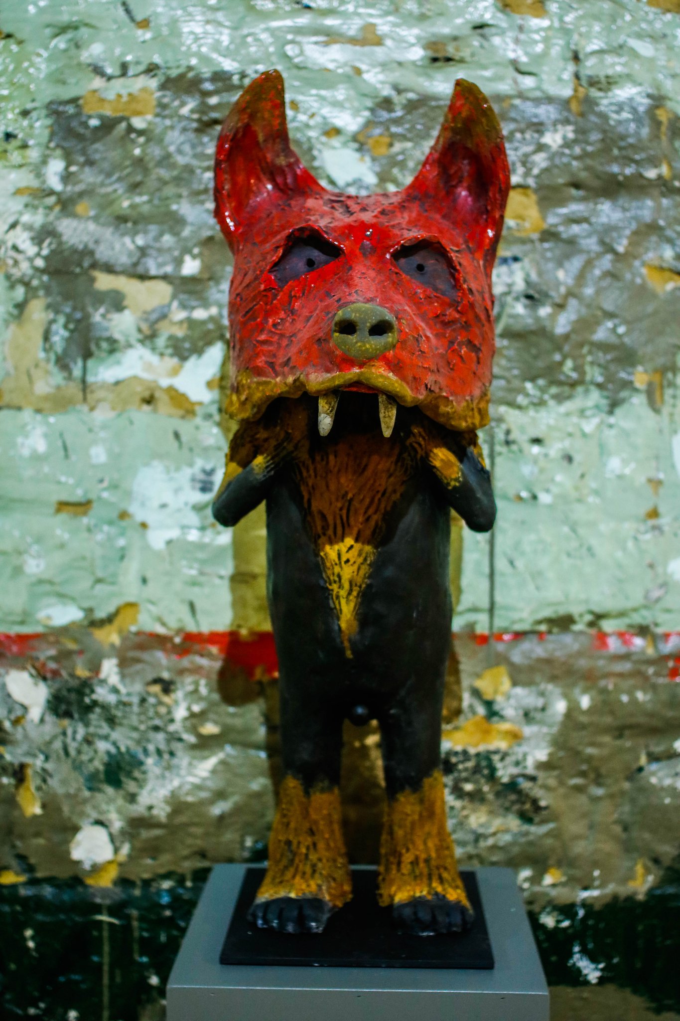 Red Wolf -Céramique