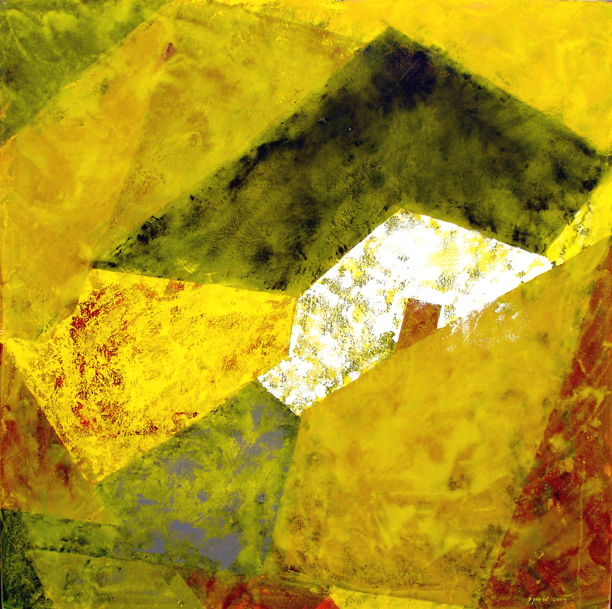 25 avril 07 - acrylique sur toile - 100x100 cm