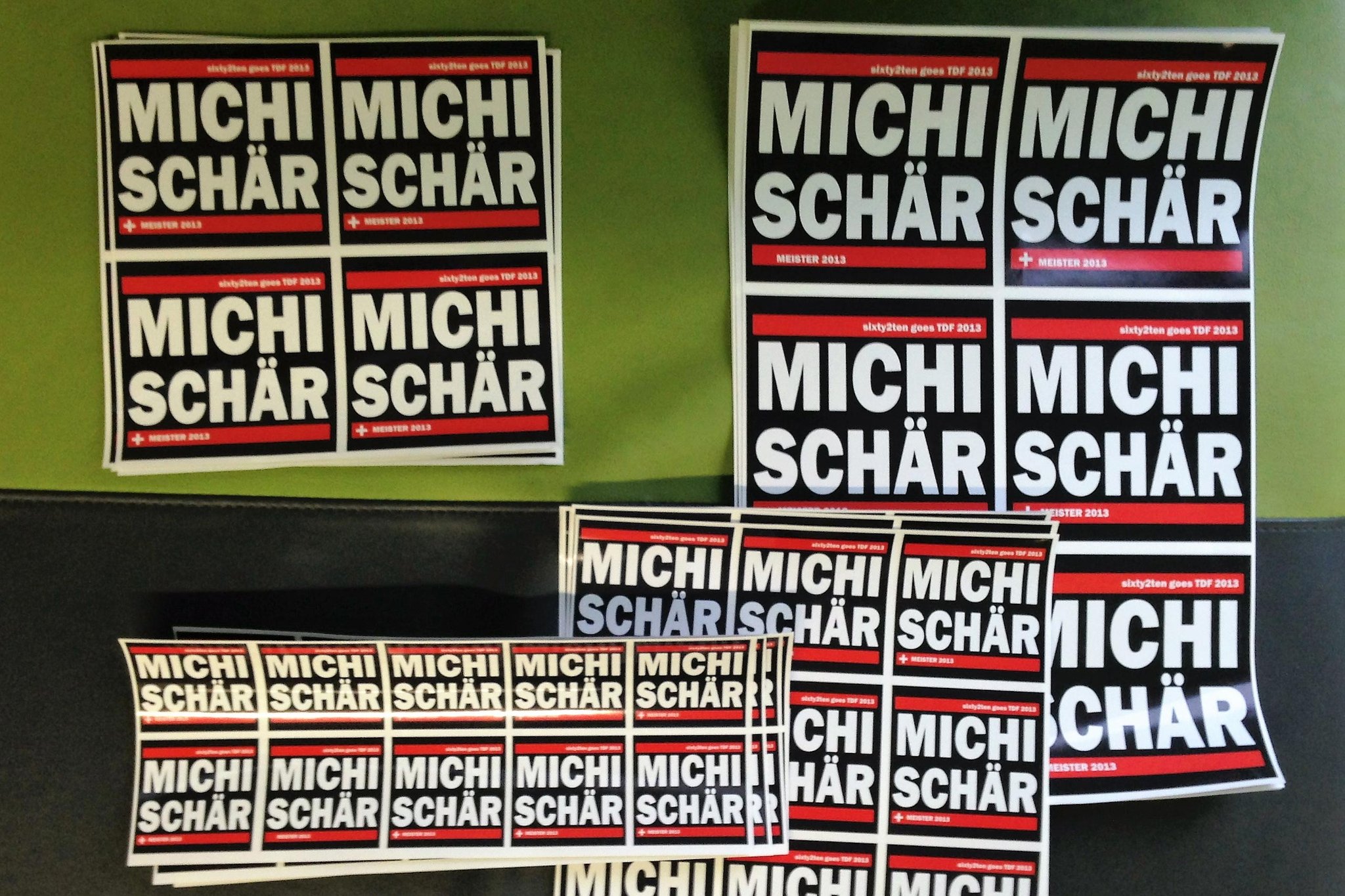 Stickersets für Michi Schär