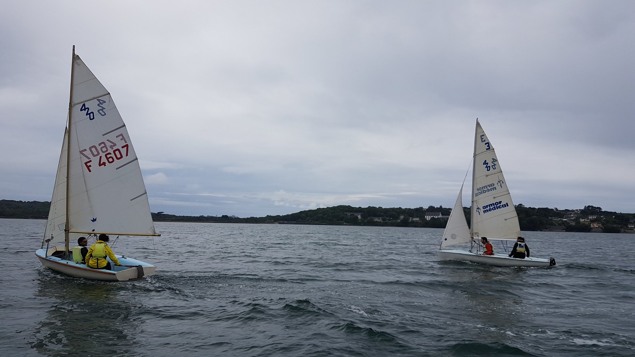 2 équipages sur 420