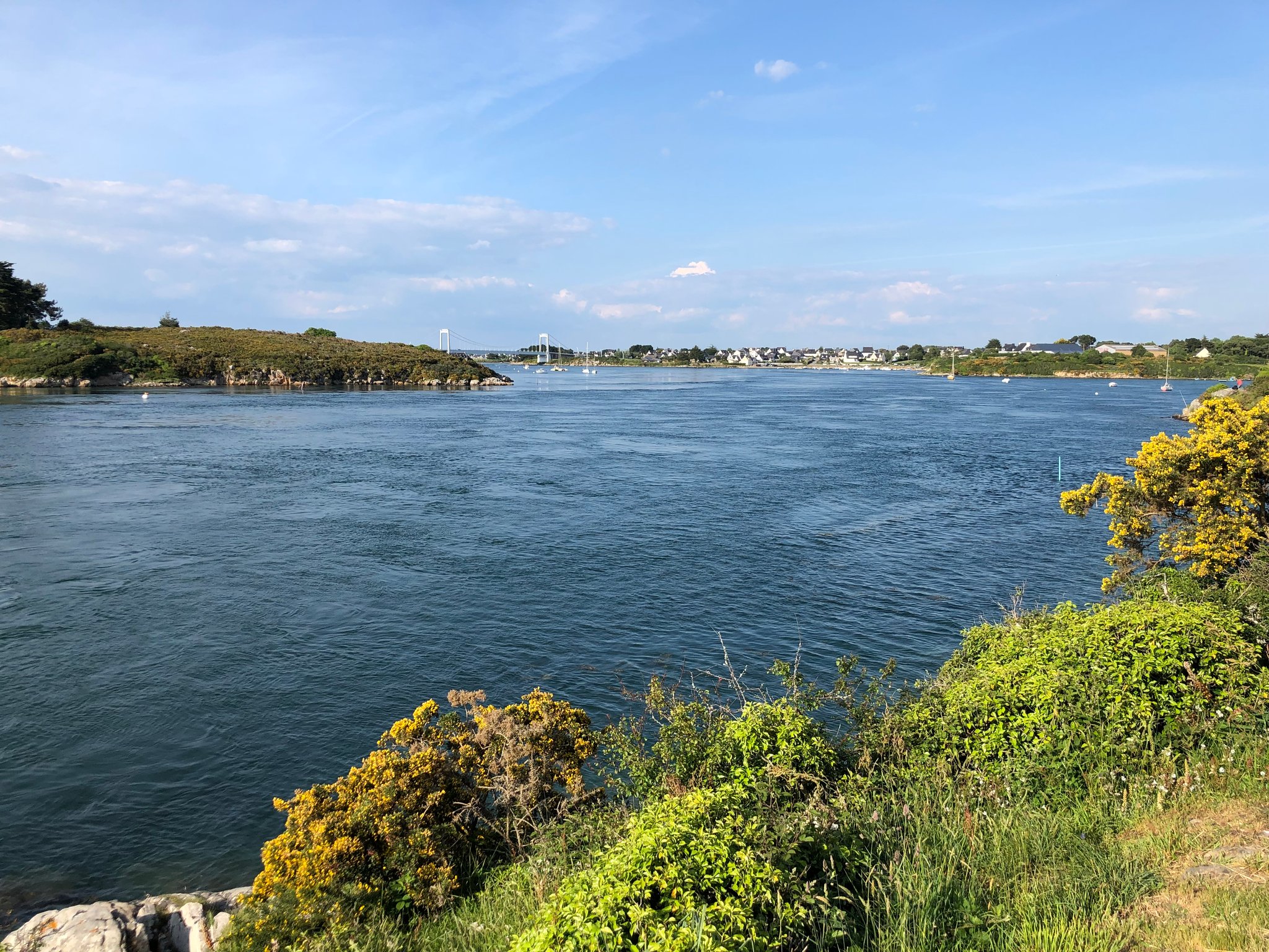 Ria d’Etel - Vue sur le Pont Lorois