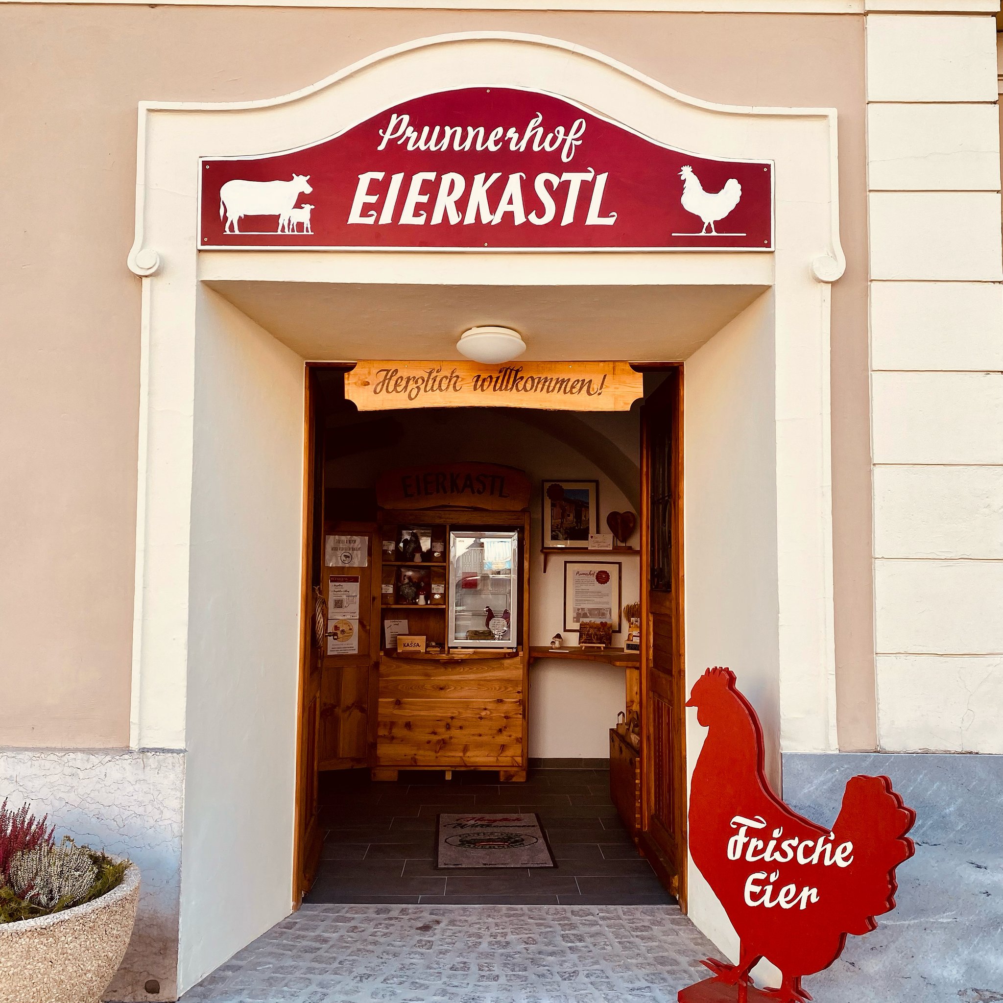 Eierkastl am Hauptplatz