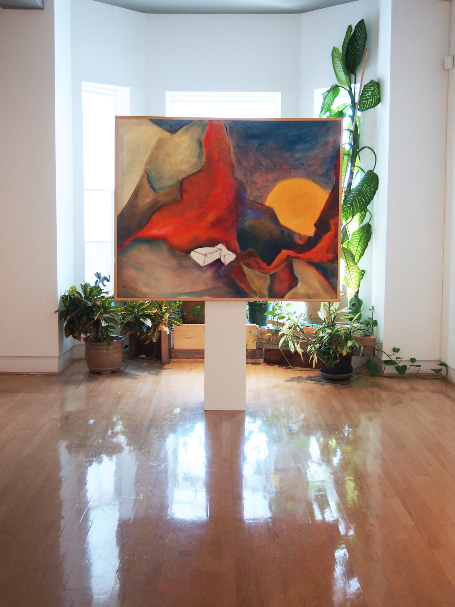 Painting 'Mountain Pass Arcturus' by E.J. Gold