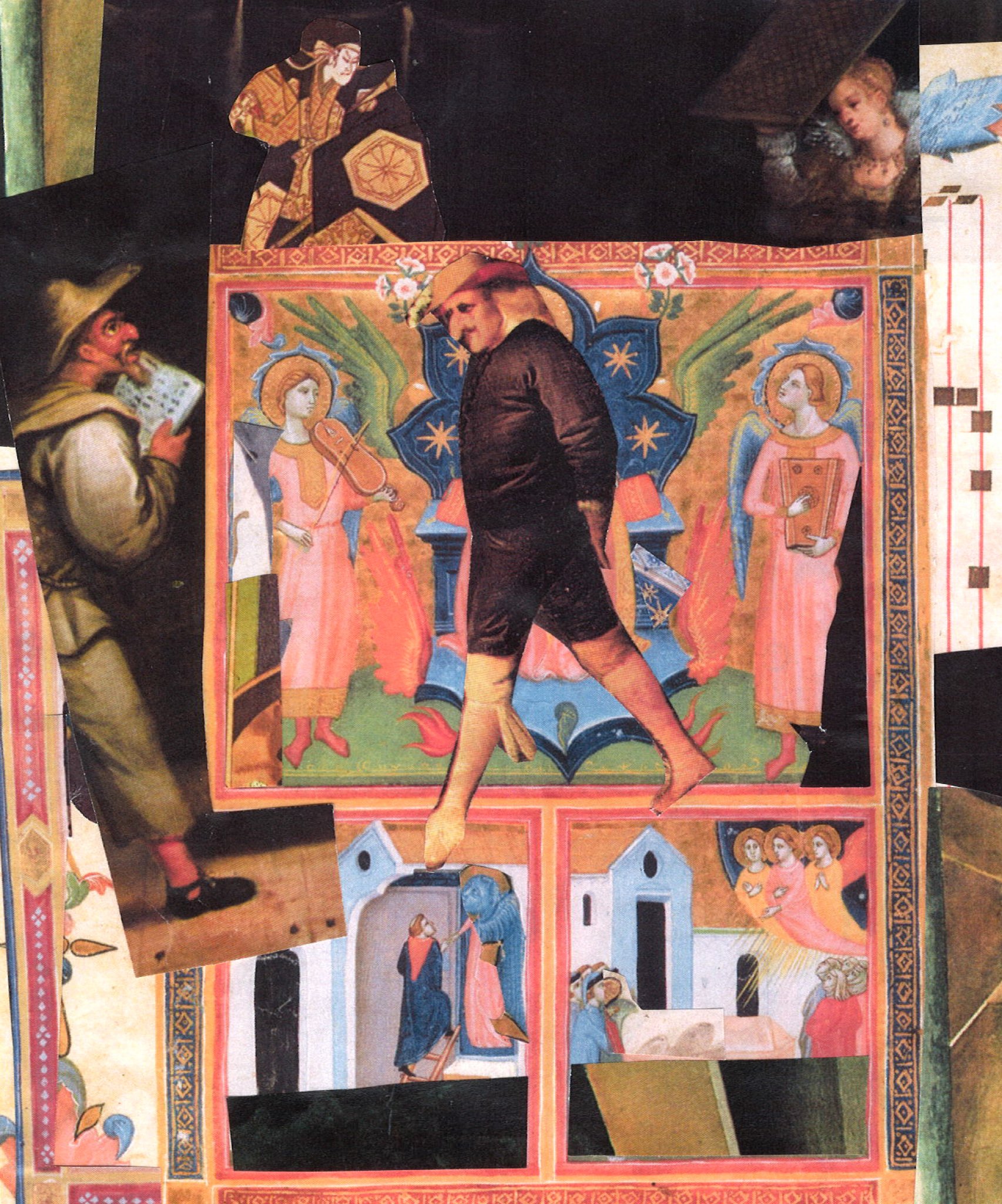 collages by Vivian Felsen