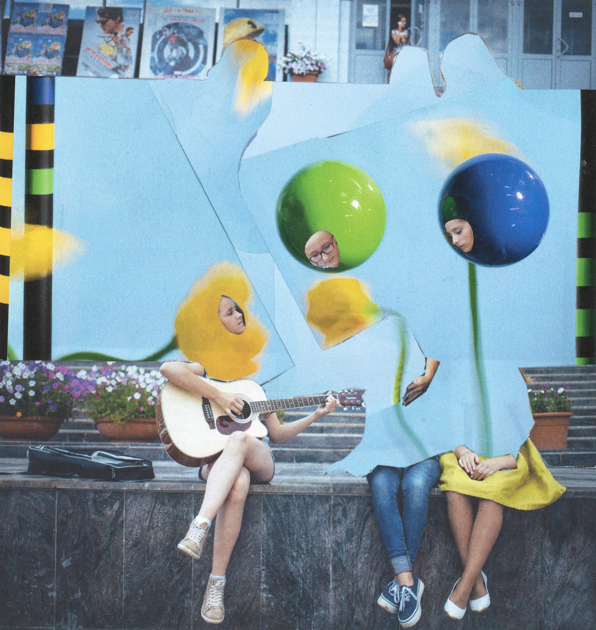 Collage by Sae Kimura