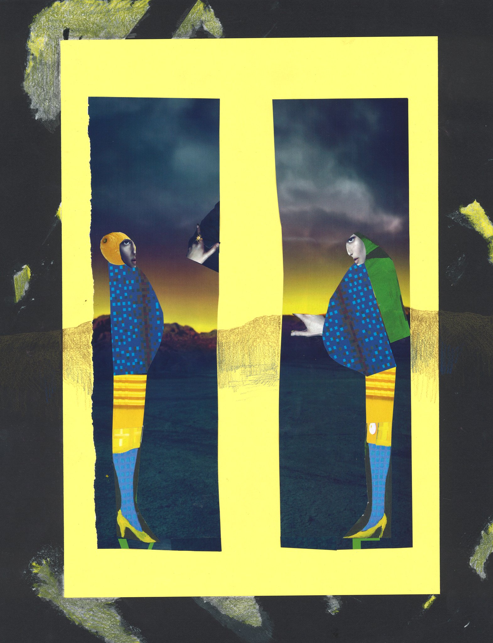 Collage by Sae Kimura