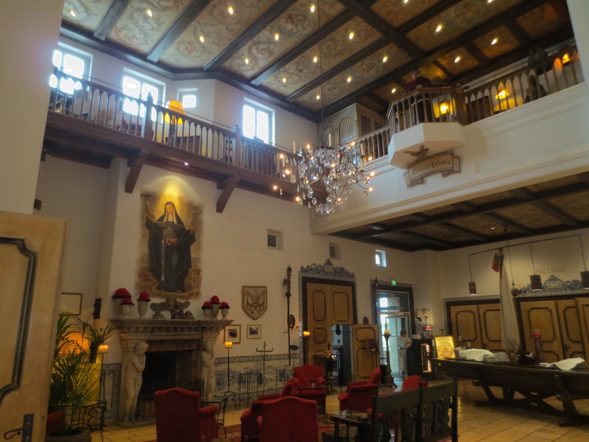 Am nächsten Morgen: Ankunft im Santa Isabel, Europa-Park Rust; Check in und Eintrittskartenbezug