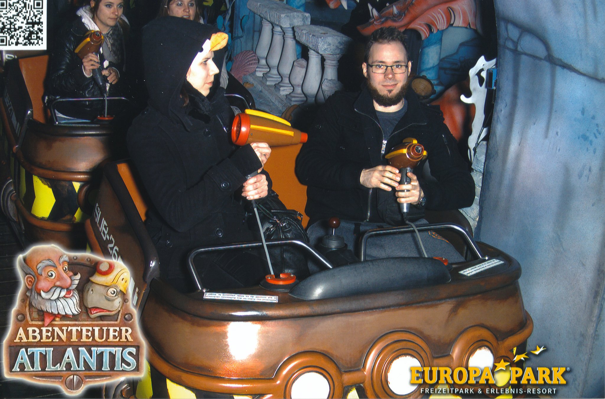 Atlantis.., im griechischen Themenbezirk (Abenteuer Atlantis; interaktiver Spaß auf den Spuren der sagenumworbenen Stadt Atlantis)