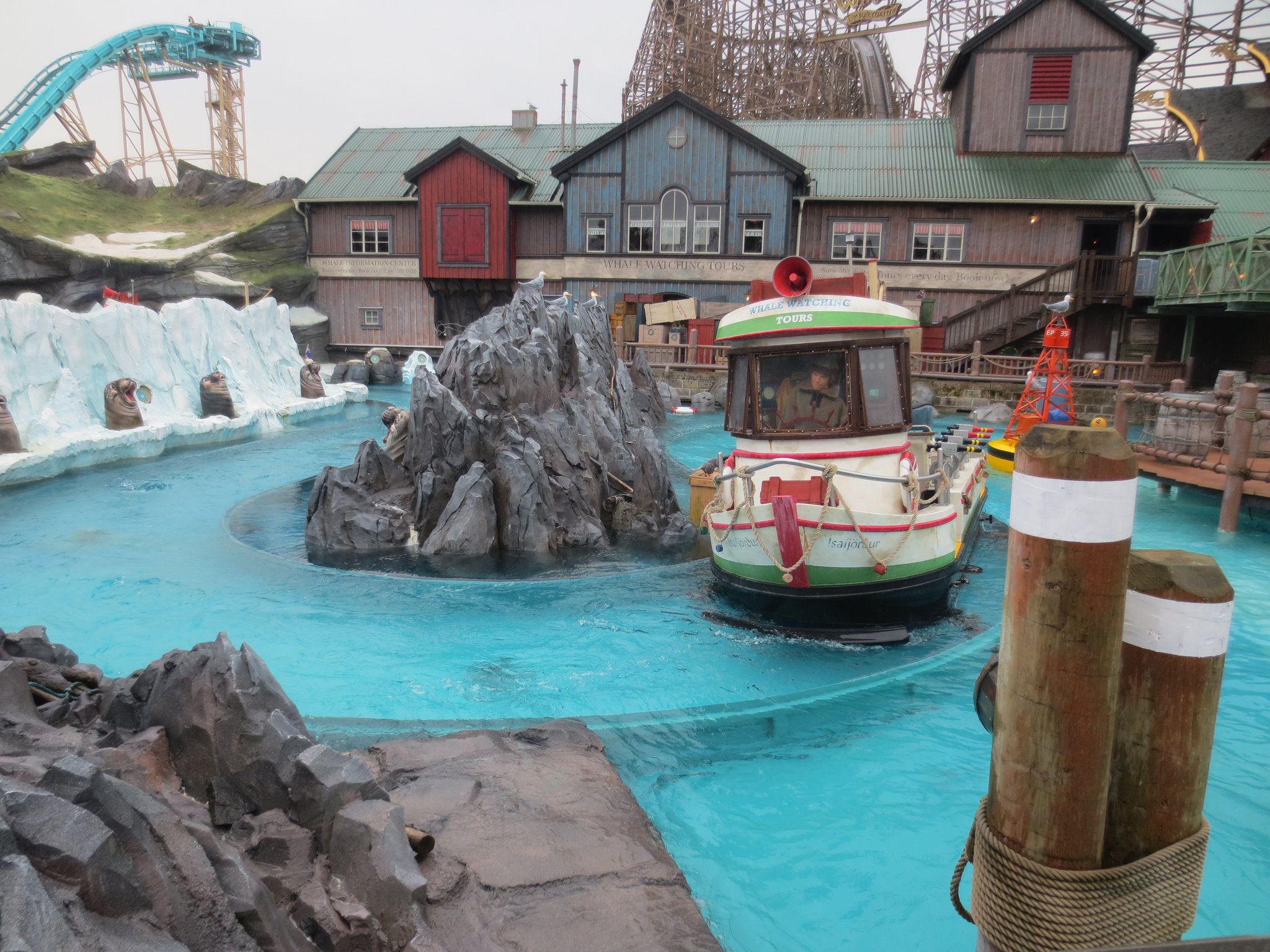 Im isländischen Themenbezirk (ein Ort, an dem Mythologie und Zukunft aufeinandertreffen)