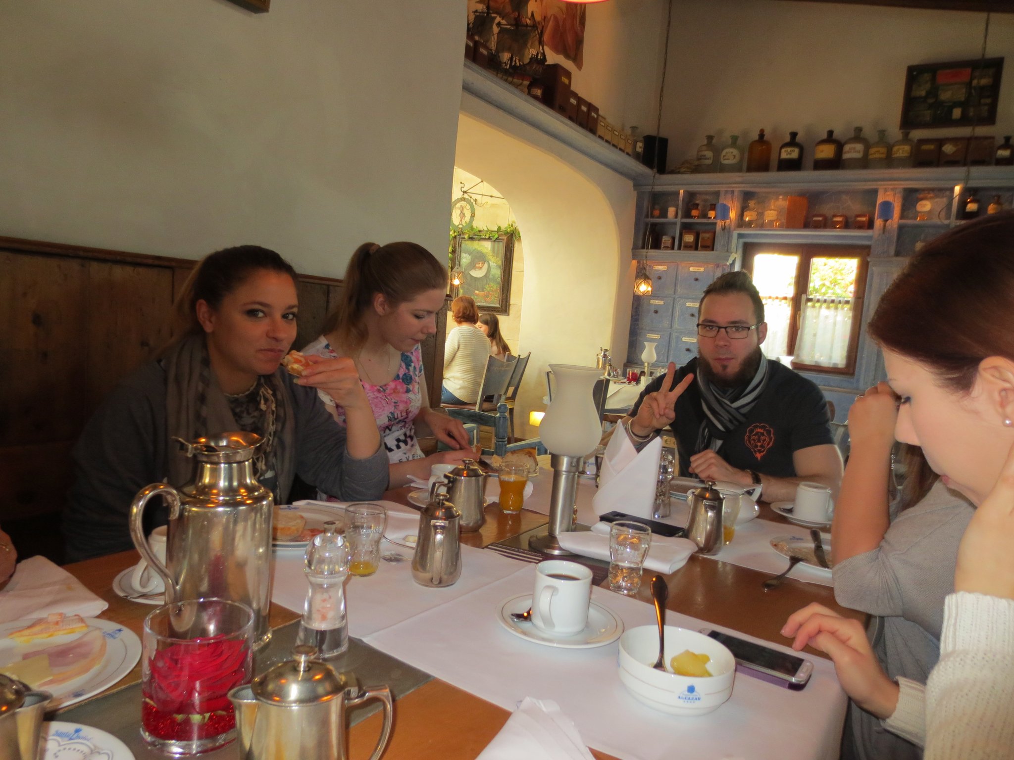 Morgenessen im 4-Sterne Superior Erlebnishotel „Santa Isabel“; Vorfreude auf einen weiteren Tag im Europa-Park