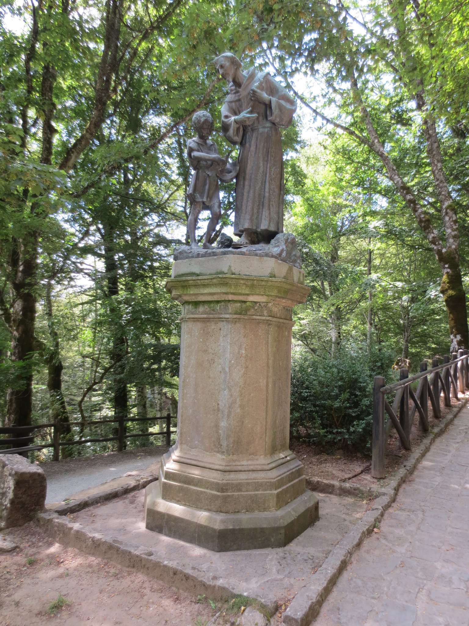 Santuario Francescano La Verna (52010 Chiusi della Verna, Arezzo) - Der heilige Berg "La Verna" / Kloster La Verna