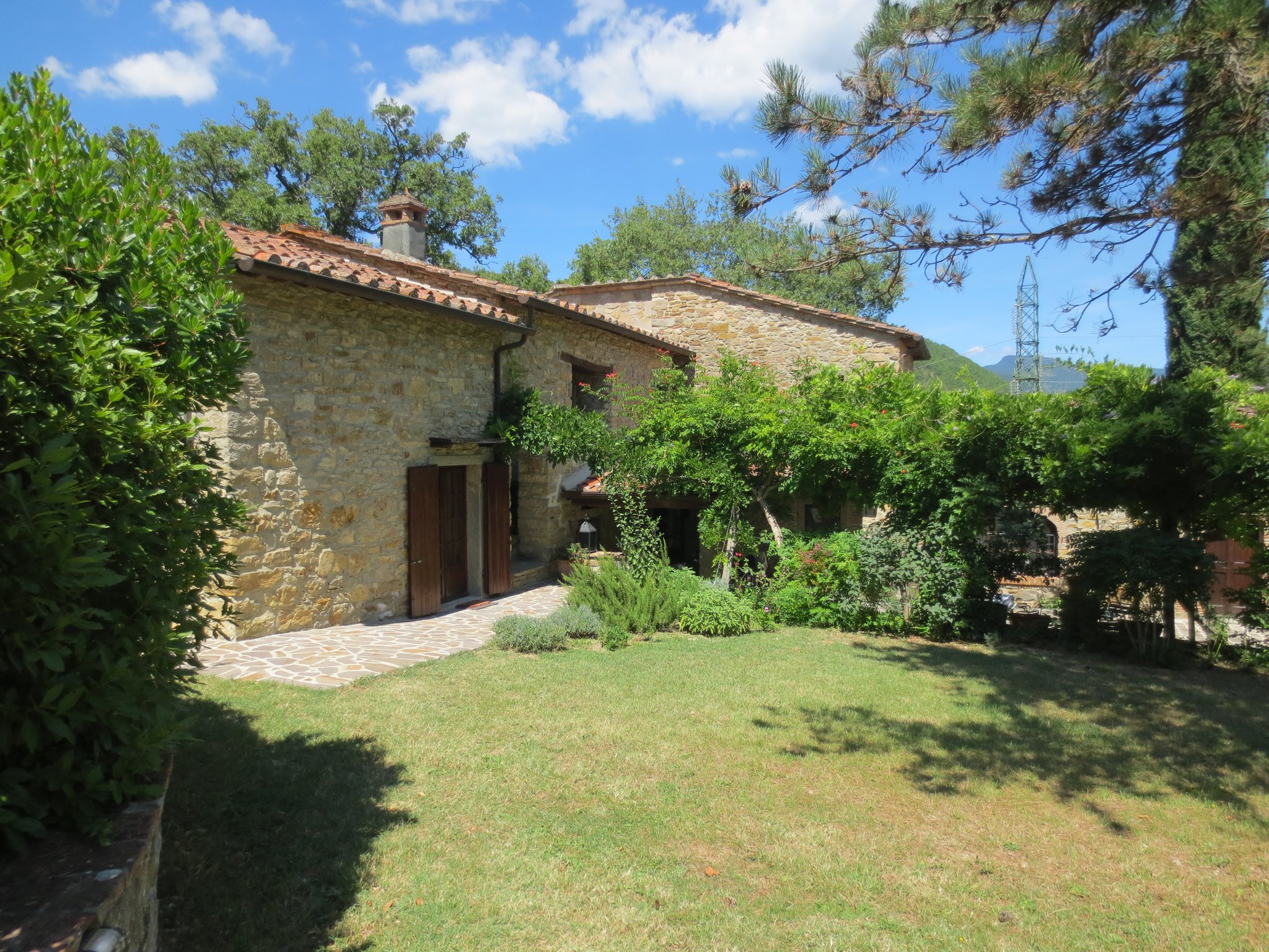 Unser Ferienanwesen: Villa Casale di Renata, Loc. La Casa (Rassina)