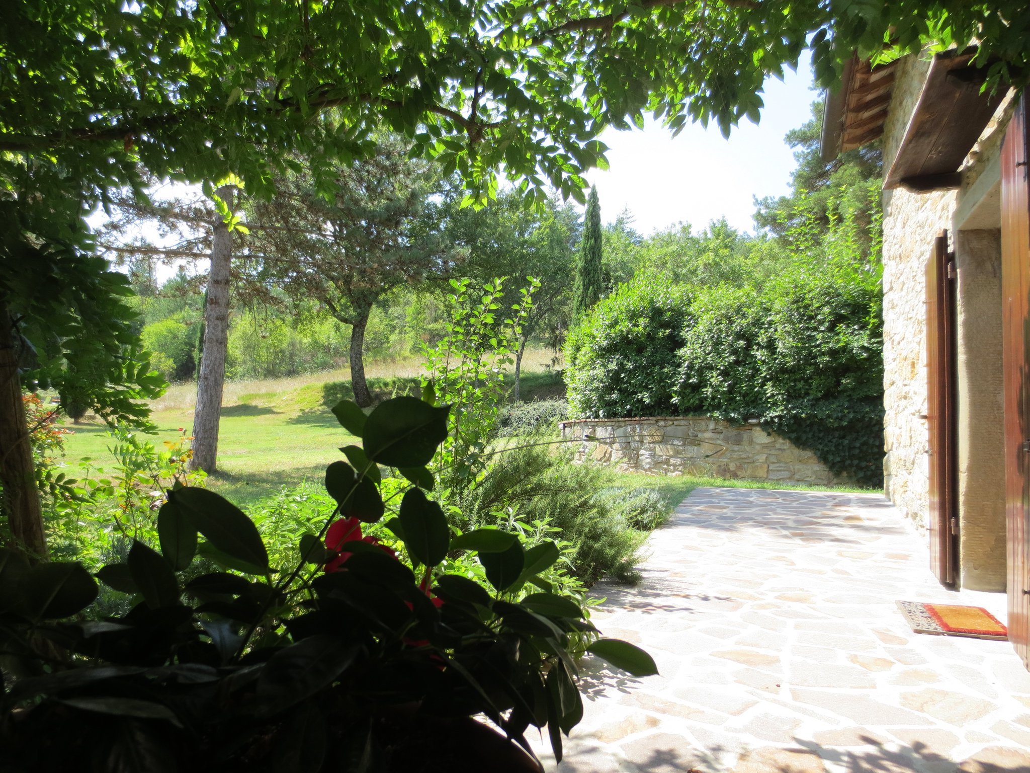 Unser Ferienanwesen: Villa Casale di Renata, Loc. La Casa (Rassina)