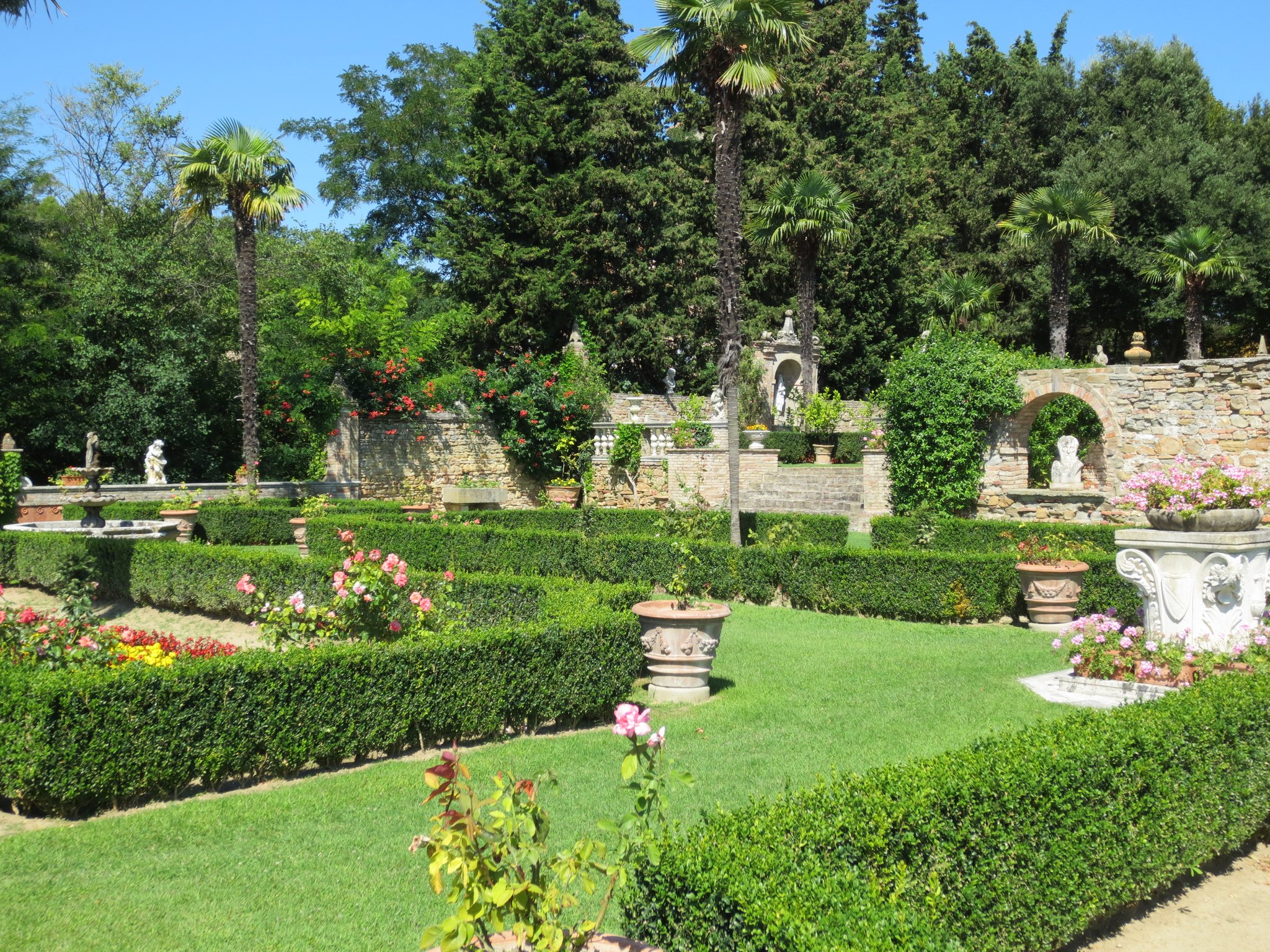 Ausklang der Ferien in der Villa Cattani Stuart XVII sec., Trebbiantico (Pesaro, Le Marche)