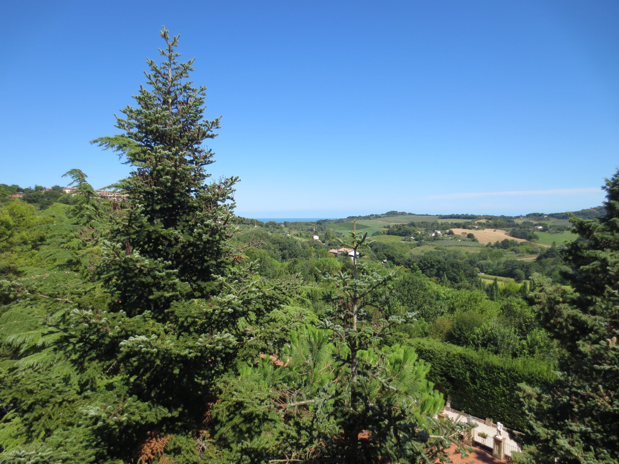 Ausklang der Ferien in der Villa Cattani Stuart XVII sec., Trebbiantico (Pesaro, Le Marche)