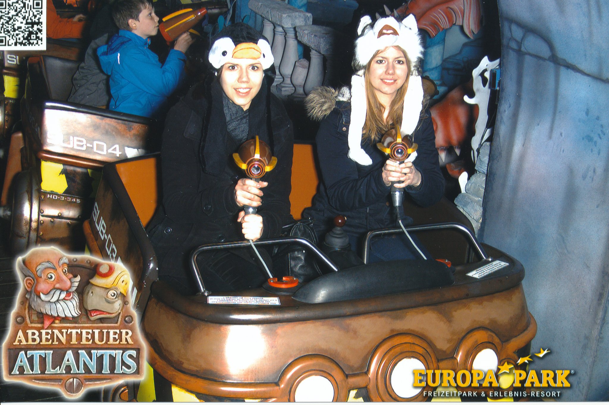 Atlantis.., im griechischen Themenbezirk (Abenteuer Atlantis; interaktiver Spaß auf den Spuren der sagenumworbenen Stadt Atlantis)