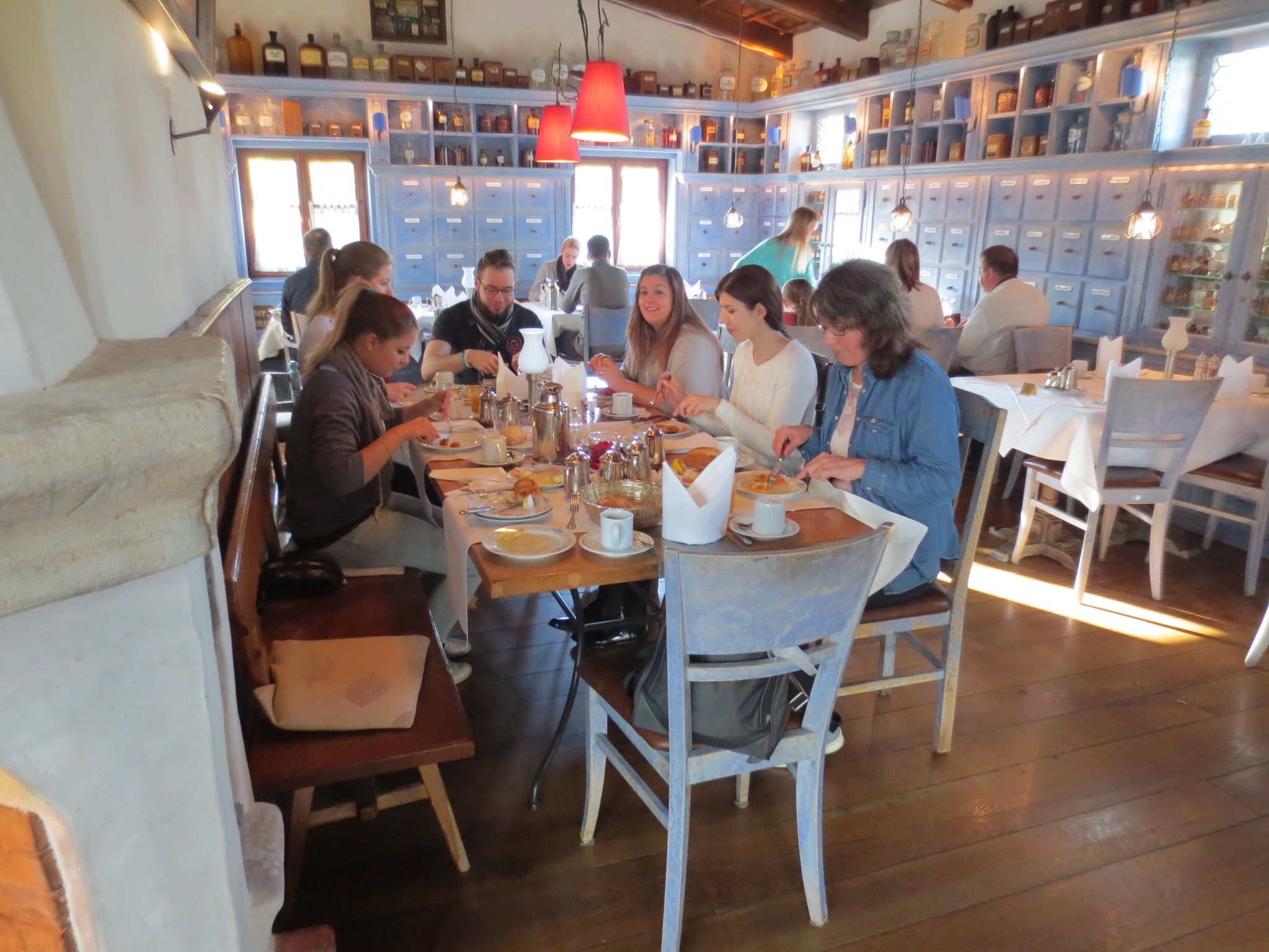 Morgenessen im 4-Sterne Superior Erlebnishotel „Santa Isabel“; Vorfreude auf einen weiteren Tag im Europa-Park