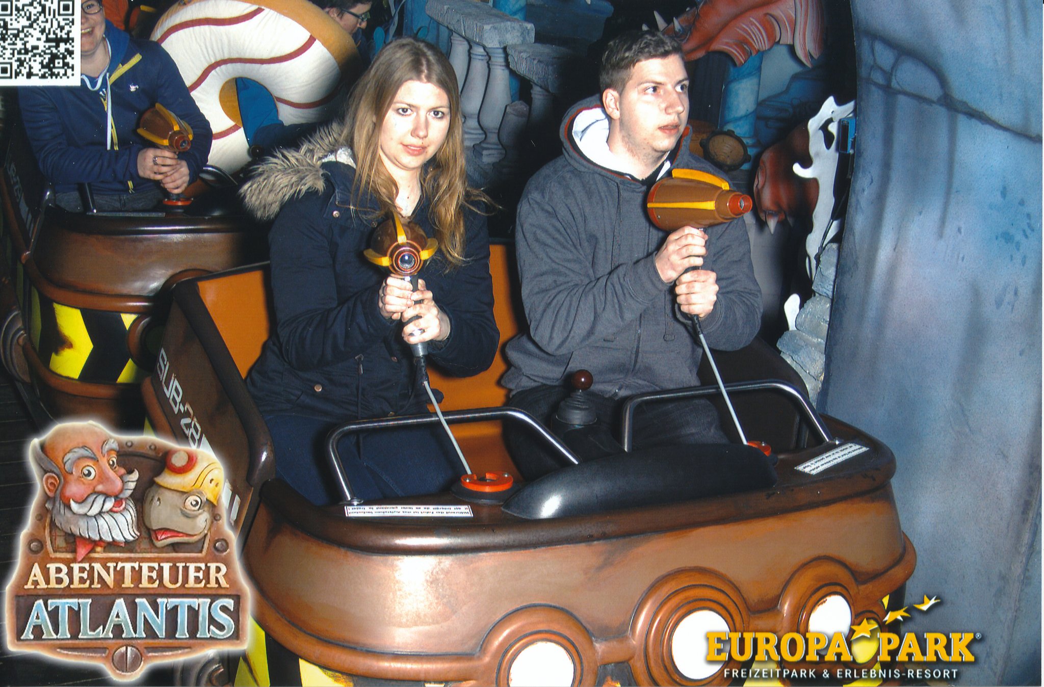 Atlantis.., im griechischen Themenbezirk (Abenteuer Atlantis; interaktiver Spaß auf den Spuren der sagenumworbenen Stadt Atlantis)