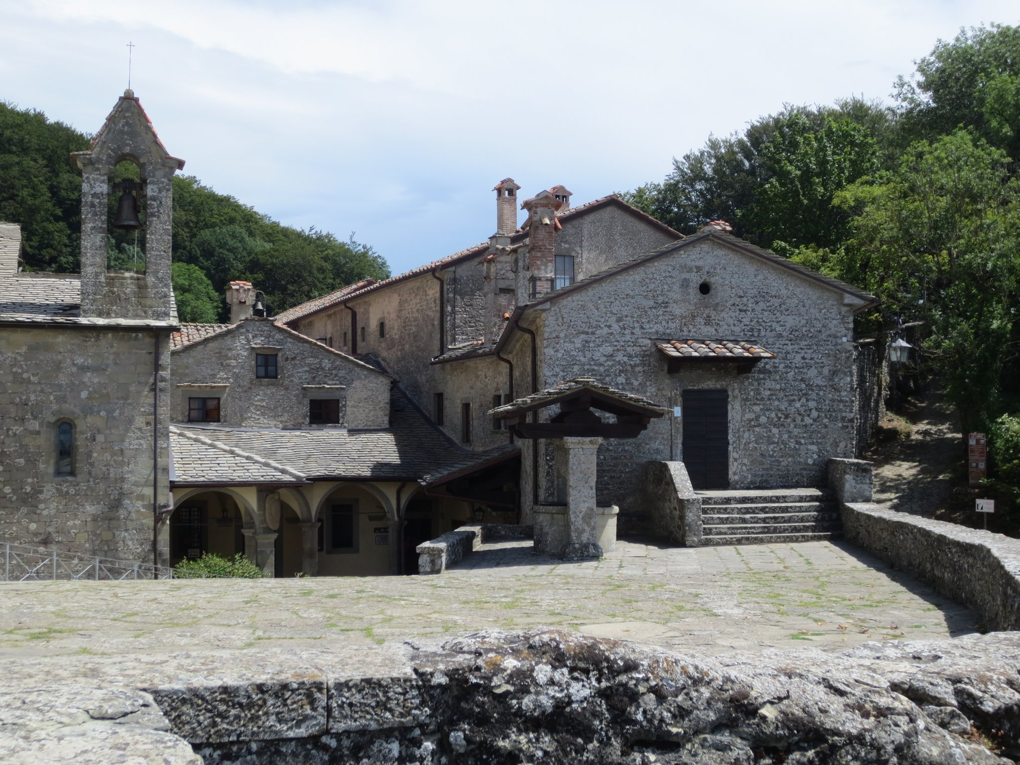Santuario Francescano La Verna (52010 Chiusi della Verna, Arezzo) - Der heilige Berg "La Verna" / Kloster La Verna