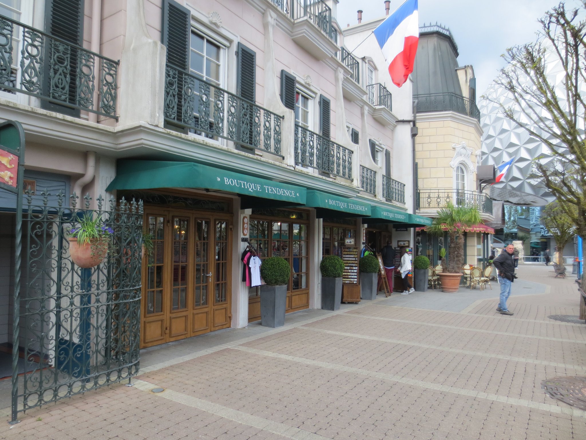 Das "Quartier Français"; typisch französisches Flair