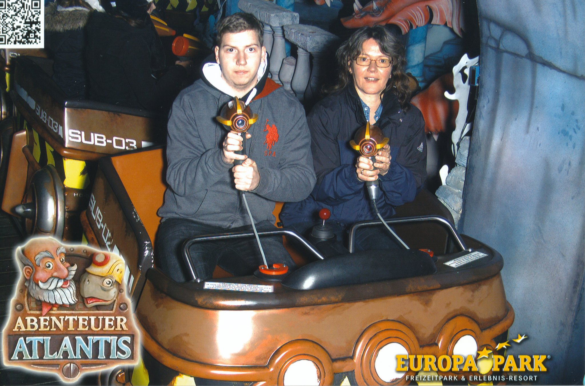 Atlantis.., im griechischen Themenbezirk (Abenteuer Atlantis; interaktiver Spaß auf den Spuren der sagenumworbenen Stadt Atlantis)