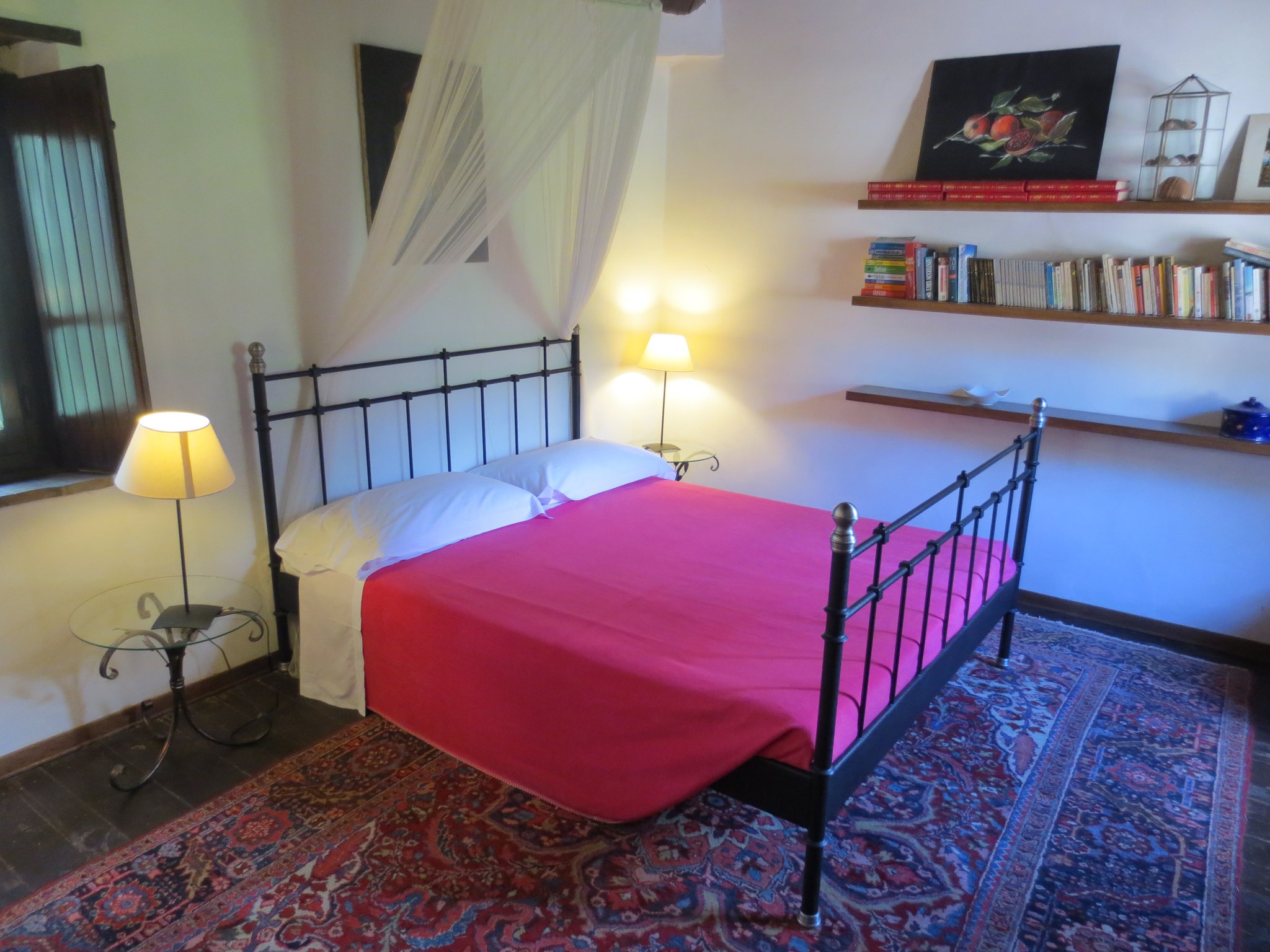 Unser Ferienanwesen: Villa Casale di Renata, Loc. La Casa (Rassina) - 270 qm Innenraum (Doppel-Schlafzimmer)