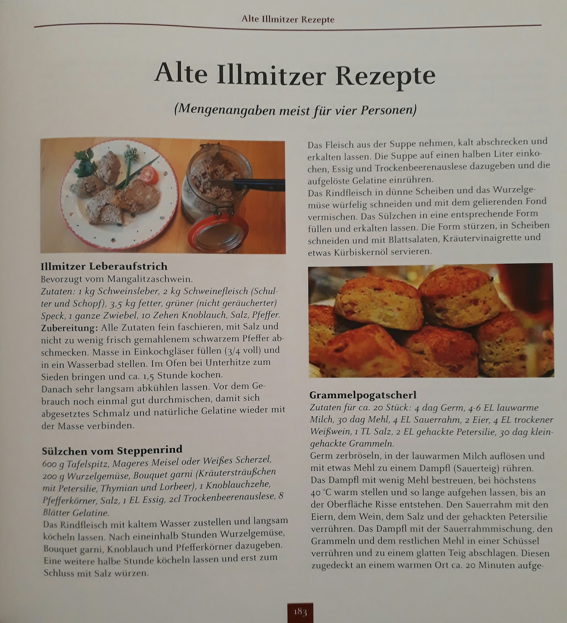 Illmitzer Rezepte