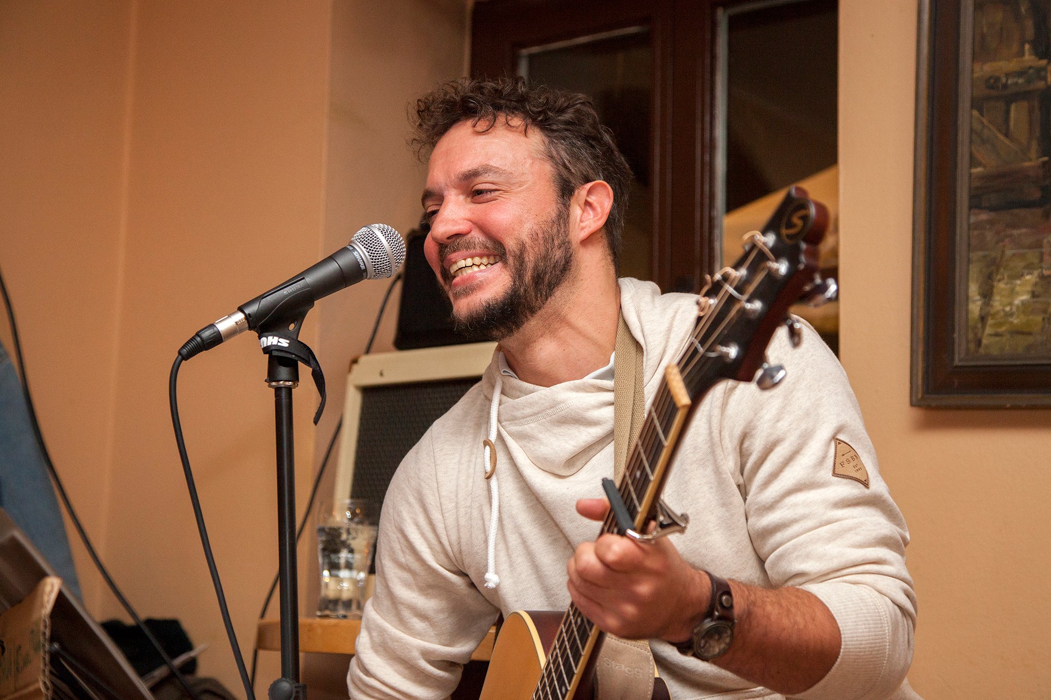 Marcel Strüh im Restaurant Alt-Reinickendorf, Foto: Antonia Richter