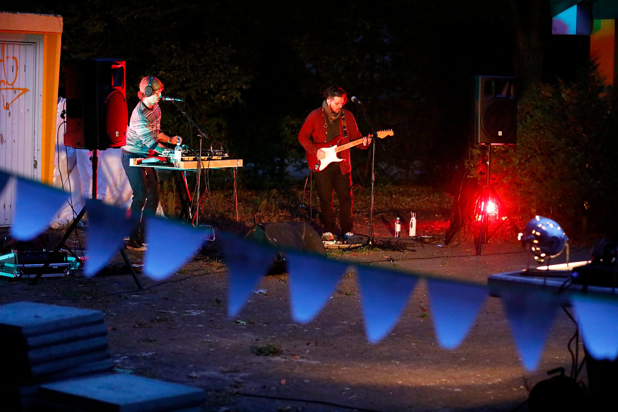 "Woodman Jam" im Garten vom Laiv, Foto: Antonia Richter (gatonia.de)