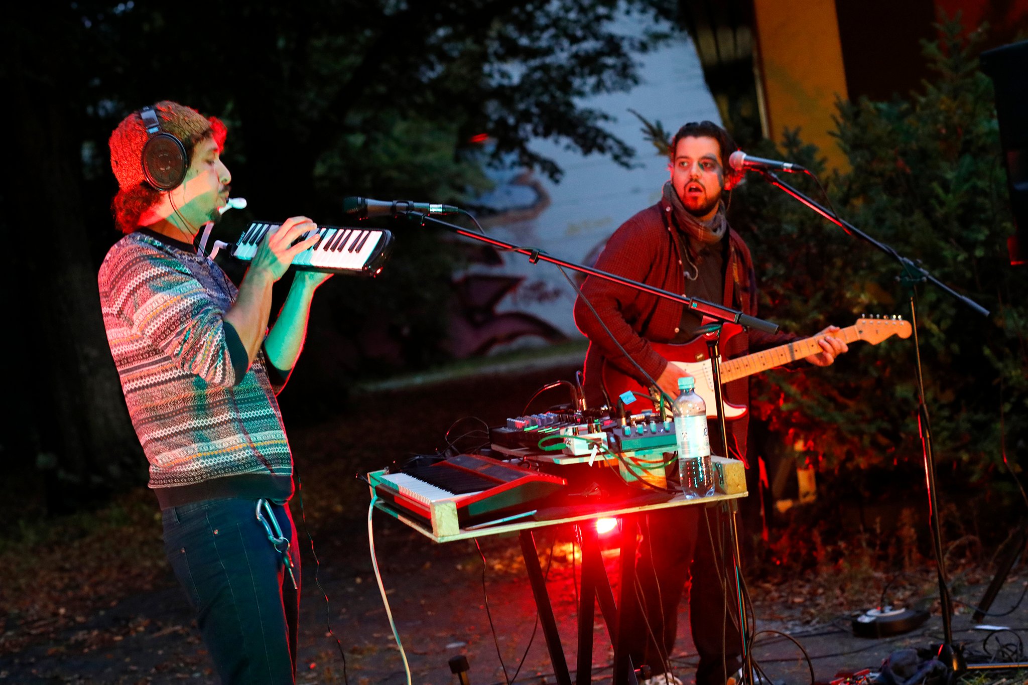 "Woodman Jam" im Garten vom Laiv, Foto: Antonia Richter (gatonia.de)