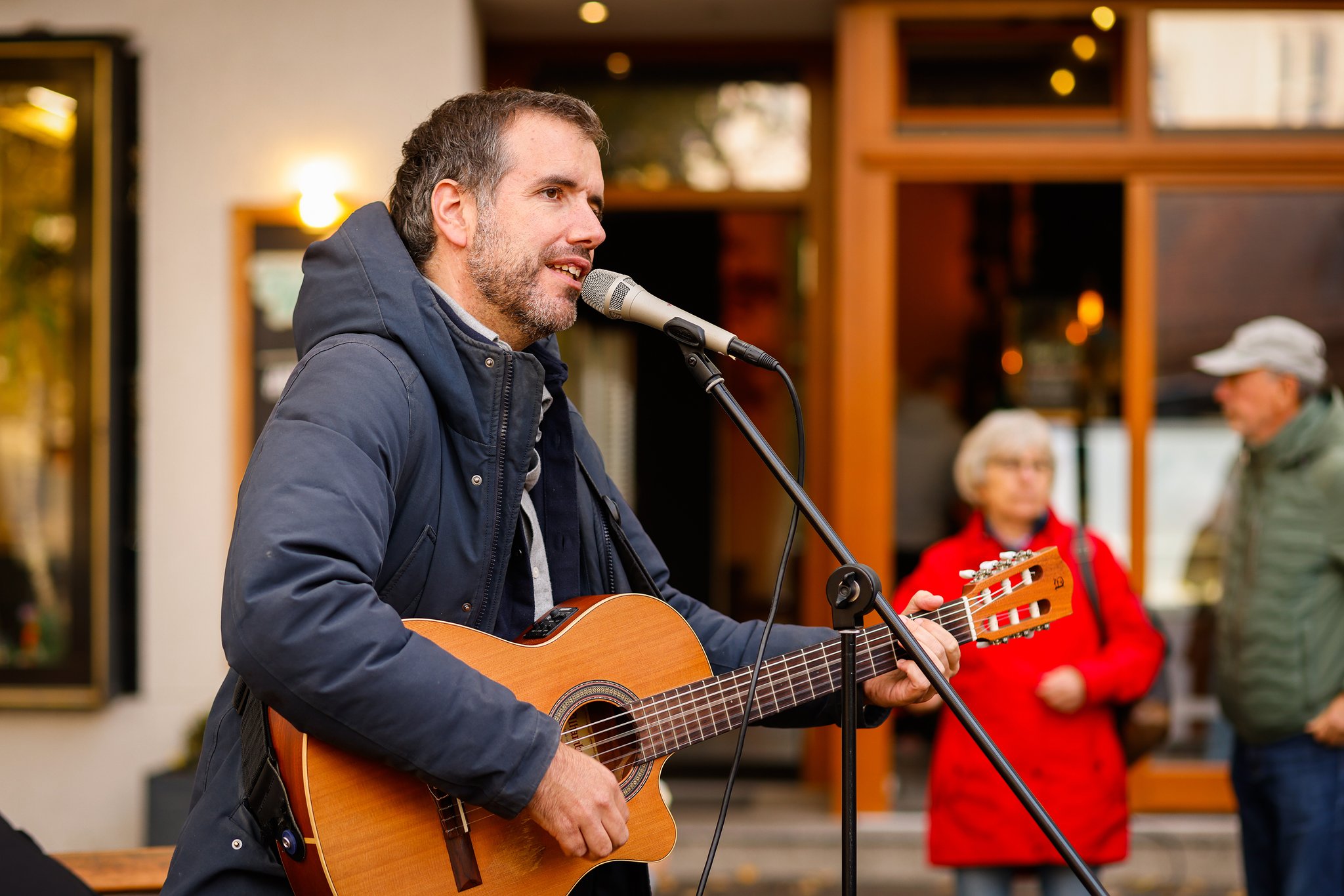 Antoine Villoutreix bei der Geheimwaffel, Foto: Antonia Richter