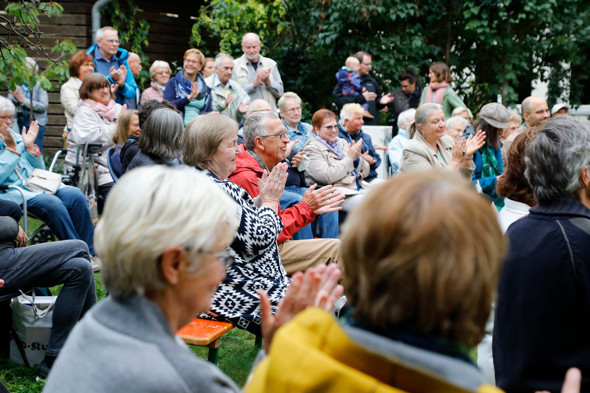 "Taranta Djus" im Klostergarten der Kath. Kirchengemeinde St. Rita, Foto: Antonia Richter (gatonia.de)