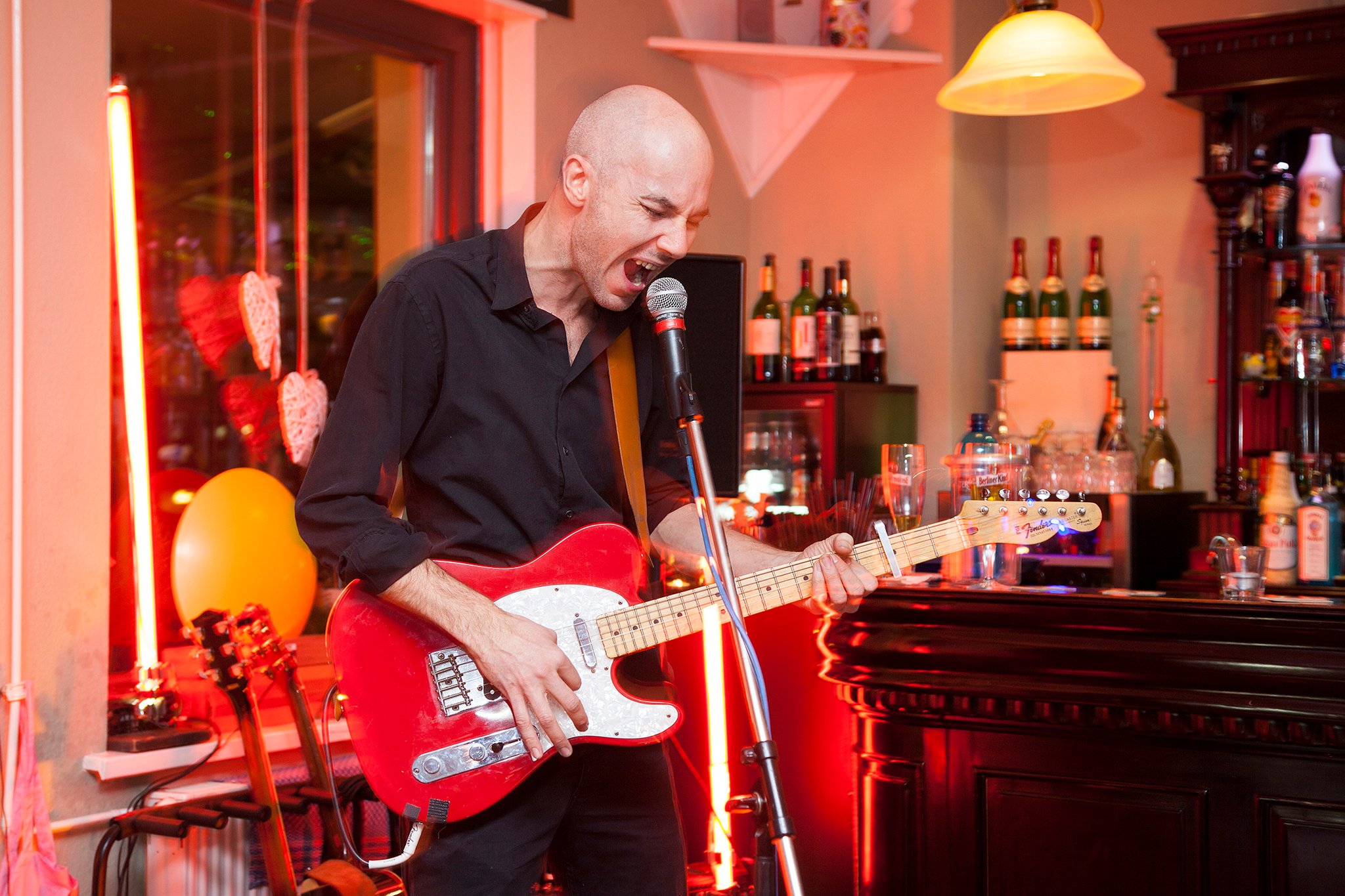 Matthias Kahler im Restaurant rein-Icke, Foto: Antonia Richter