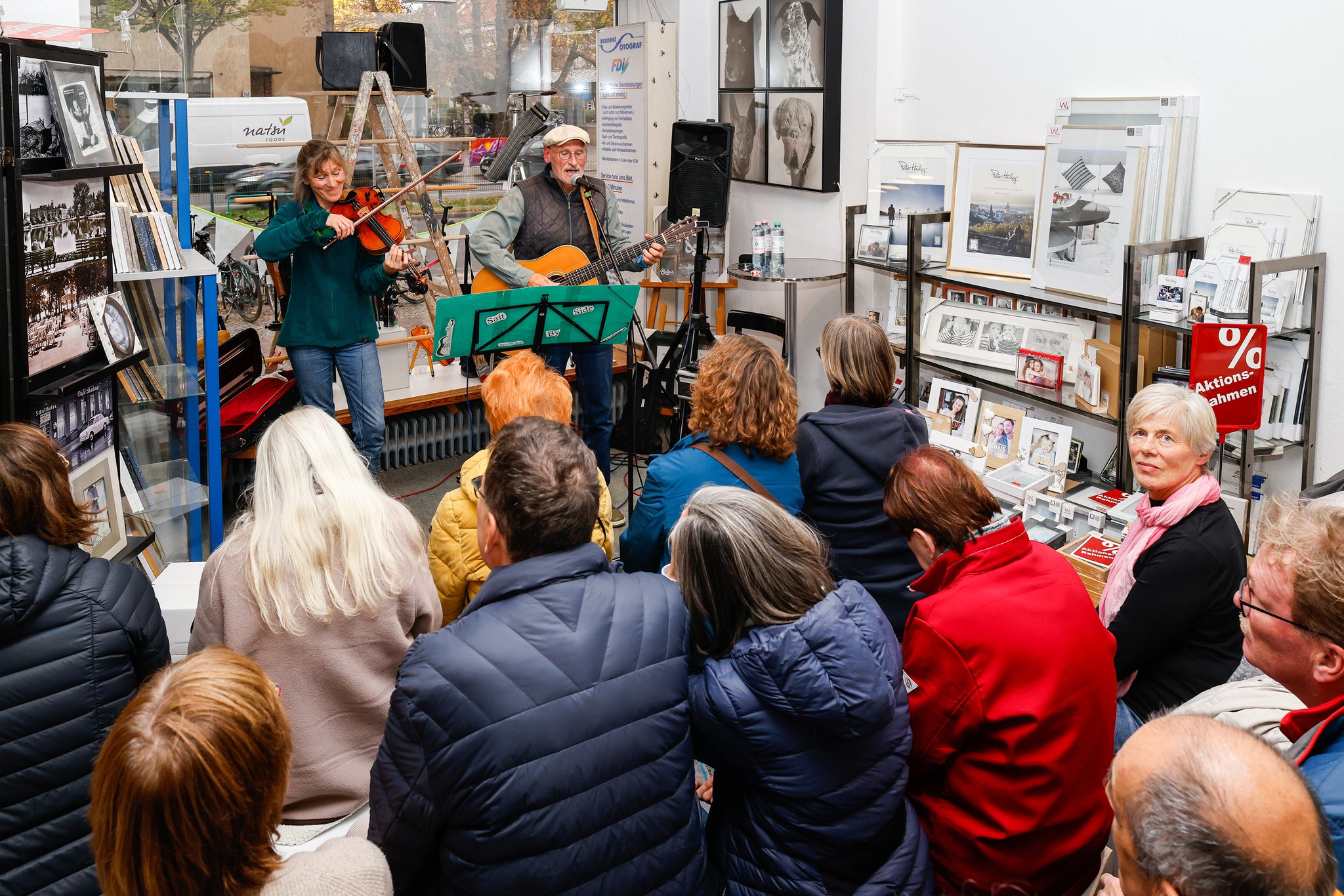 Sait by Side im Residenz-Fotograf, Foto: Antonia Richter