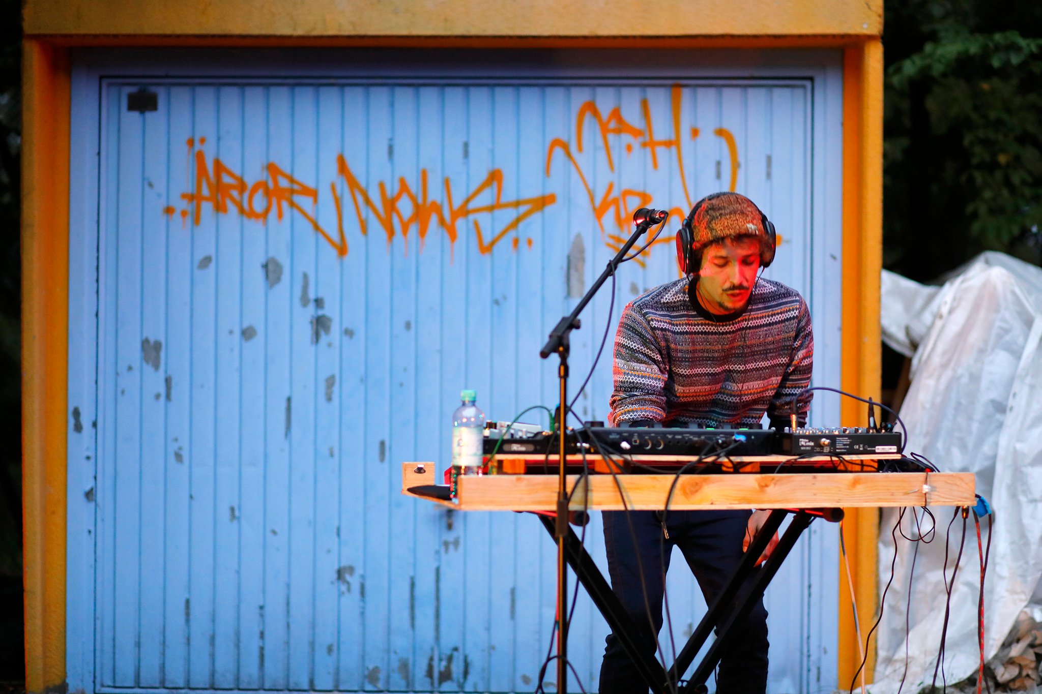 "Woodman Jam" im Garten vom Laiv, Foto: Antonia Richter (gatonia.de)