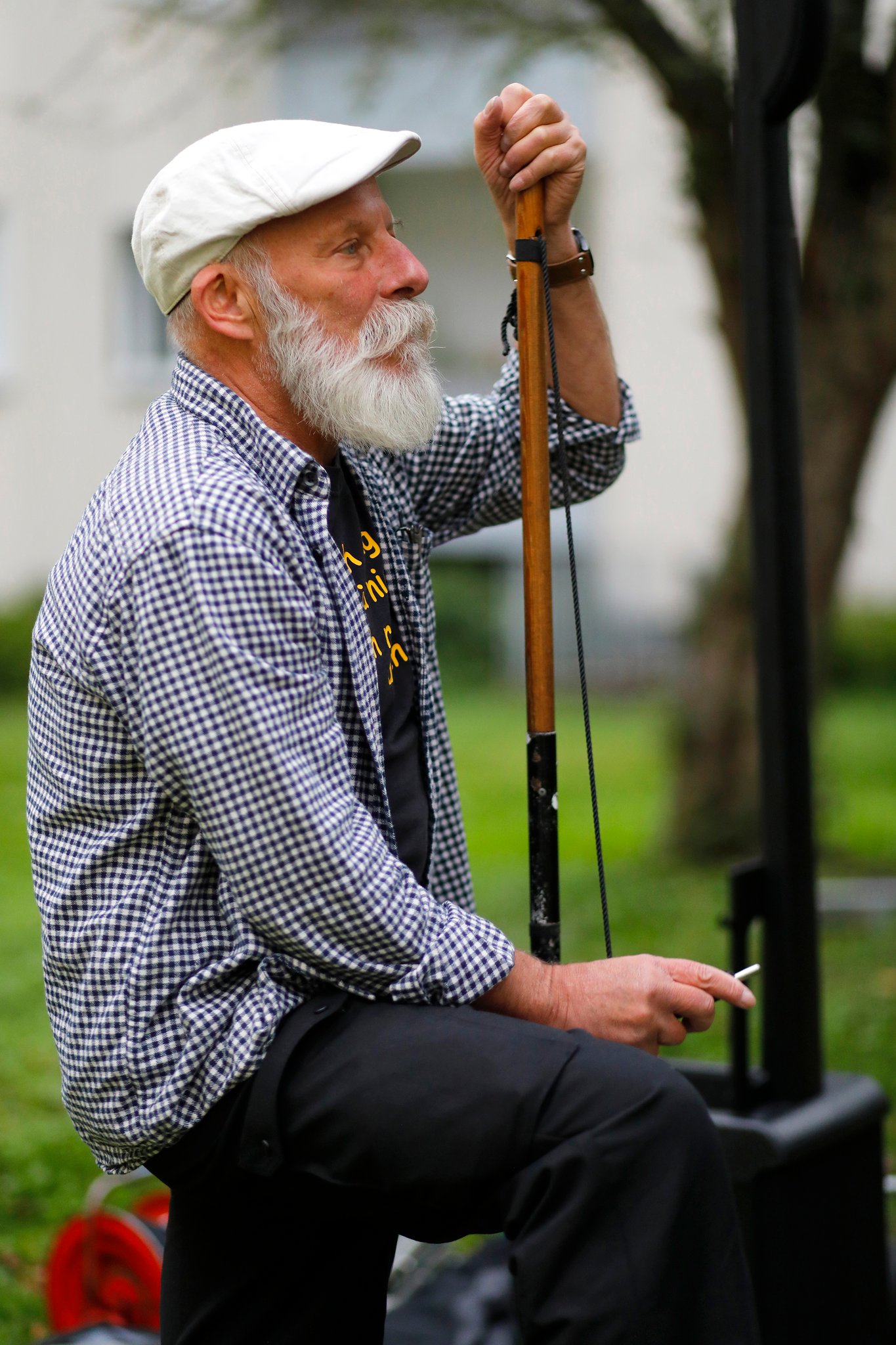 "Searchin' the Roots" im Innenhof Scharnweberstraße 41/43, Foto: Antonia Richter (gatonia.de)